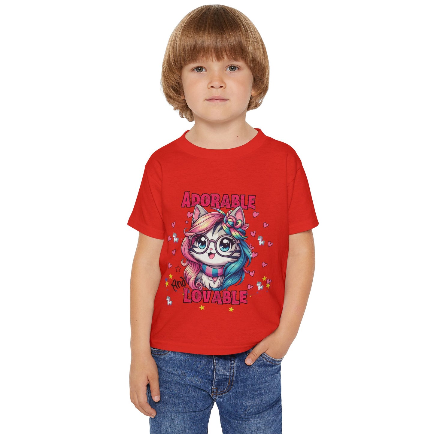 Adorable and Lovable Toddler Graphic T-shirt