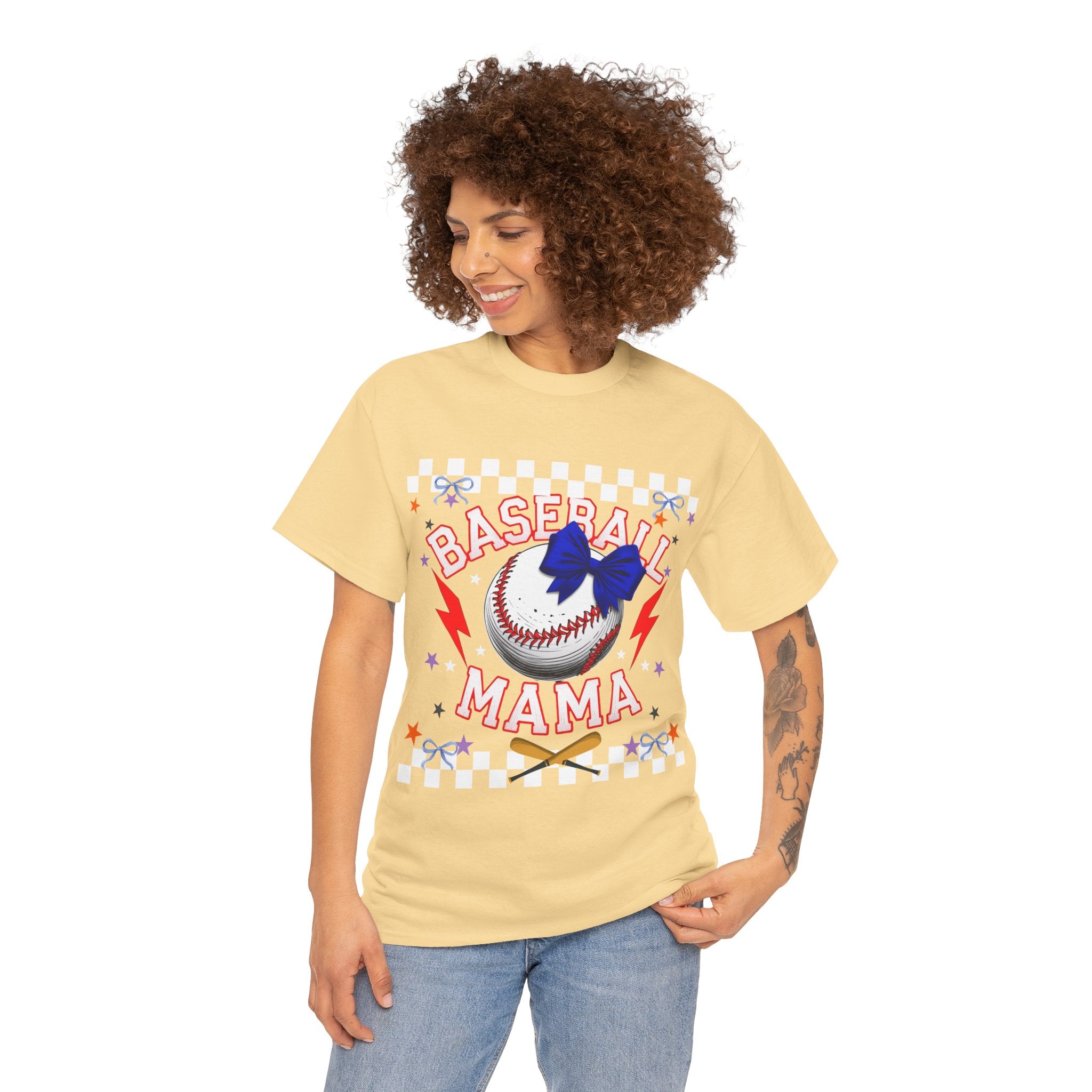 Baseball Mama Tee - Perfect for Sports Moms, Birthday Gift, Game Day Top, Summer Style, Casual Wear, Team Spirit