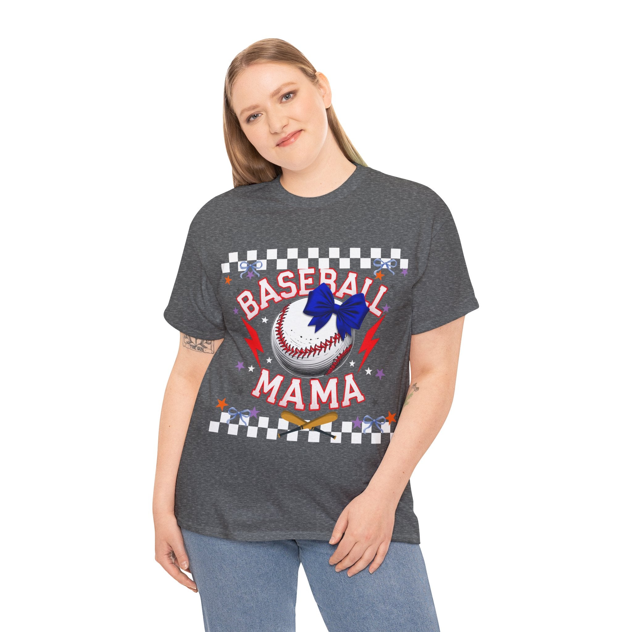 Baseball Mama Tee - Perfect for Sports Moms, Birthday Gift, Game Day Top, Summer Style, Casual Wear, Team Spirit