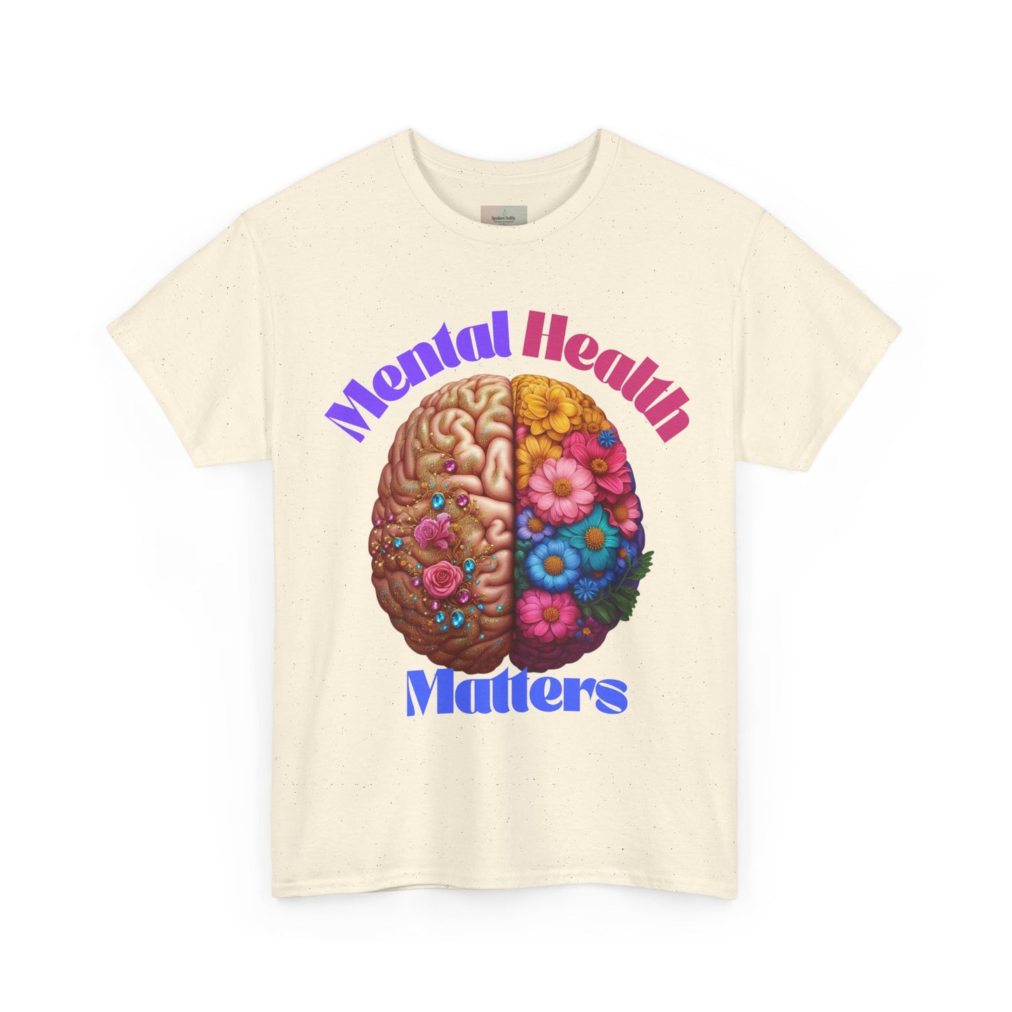Mental Health Matters Tee, Unisex Cotton Shirt for Awareness, Gift for Self-Care, Casual Wear, Comfortable Everyday Style
