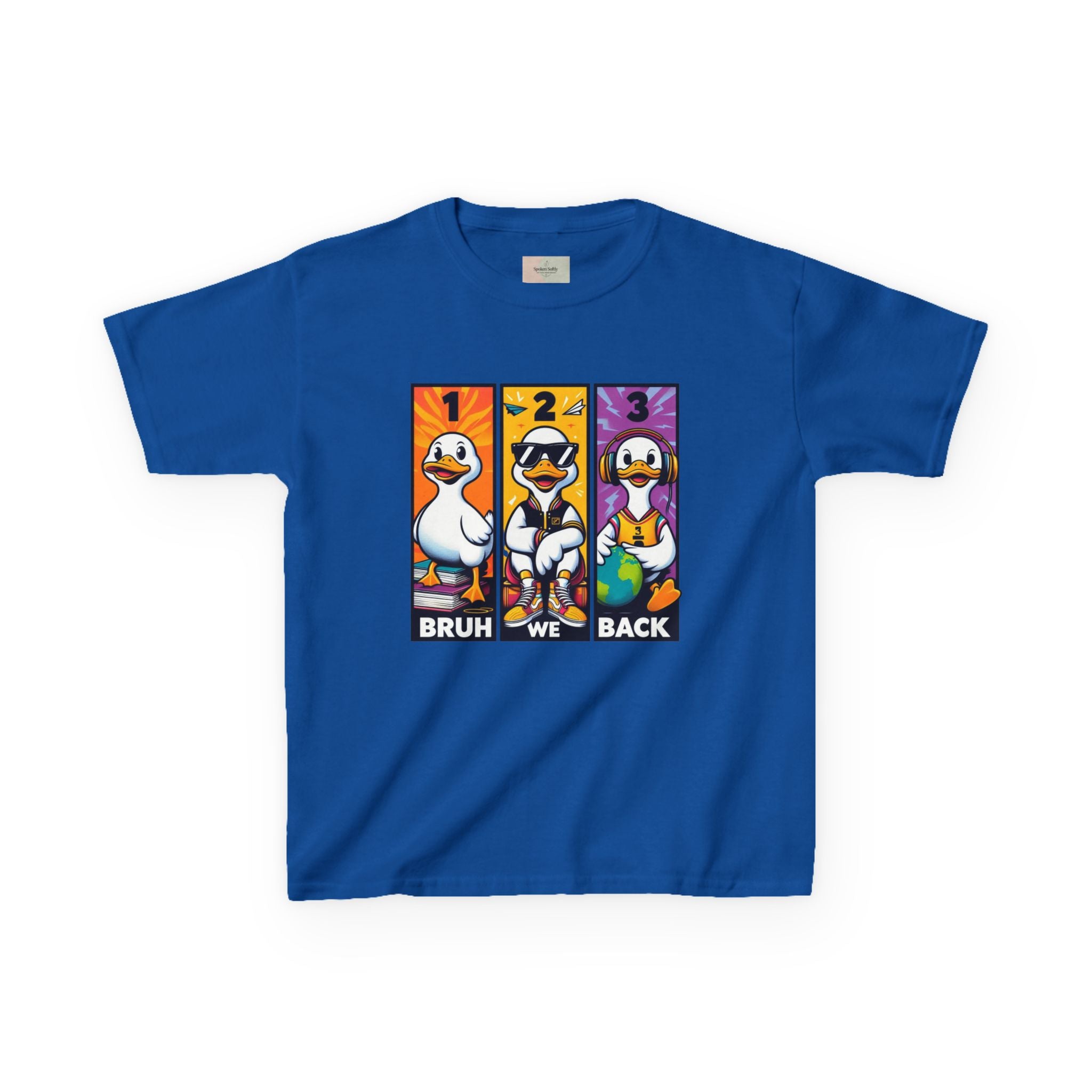 Kids' Graphic Tee | Fun Cartoon Ducks Design, Unique Kids T-Shirt, Playful Outfit, Perfect Gift for Birthdays and Parties