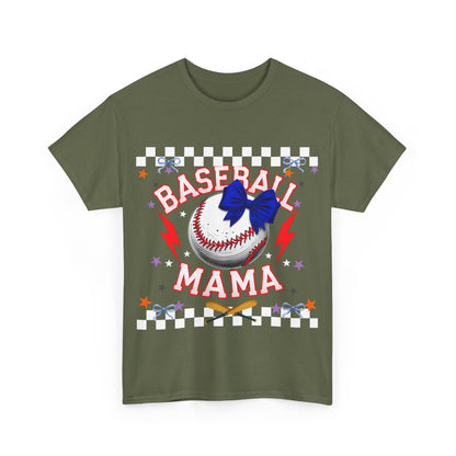 Baseball Mama Tee - Perfect for Sports Moms, Birthday Gift, Game Day Top, Summer Style, Casual Wear, Team Spirit