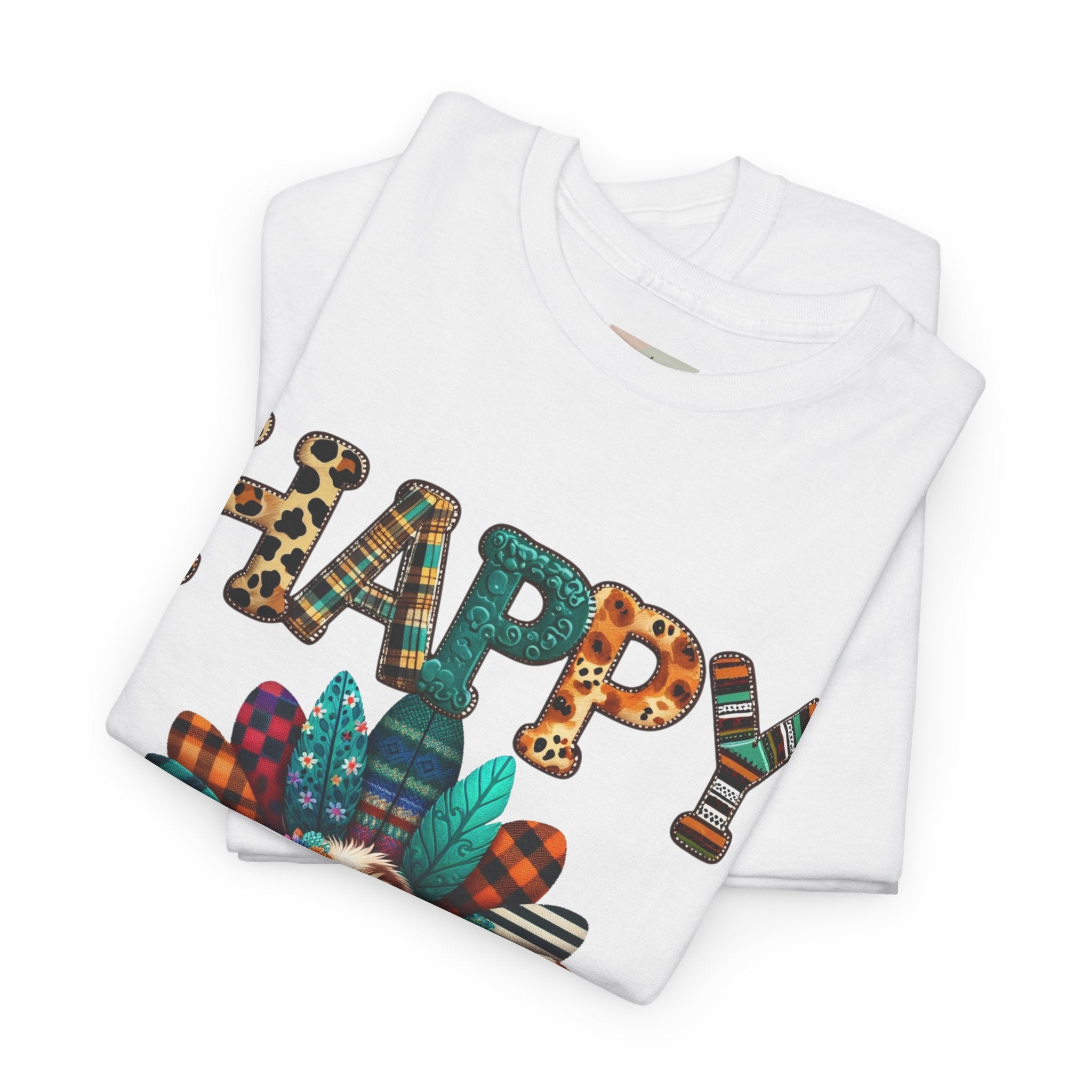 Thanksgiving Turkey T-Shirt, Unisex Heavy Cotton Tee for Fall, Family Gatherings, Holiday Celebrations, Cute Graphic Tee, Turkey Day Shirt