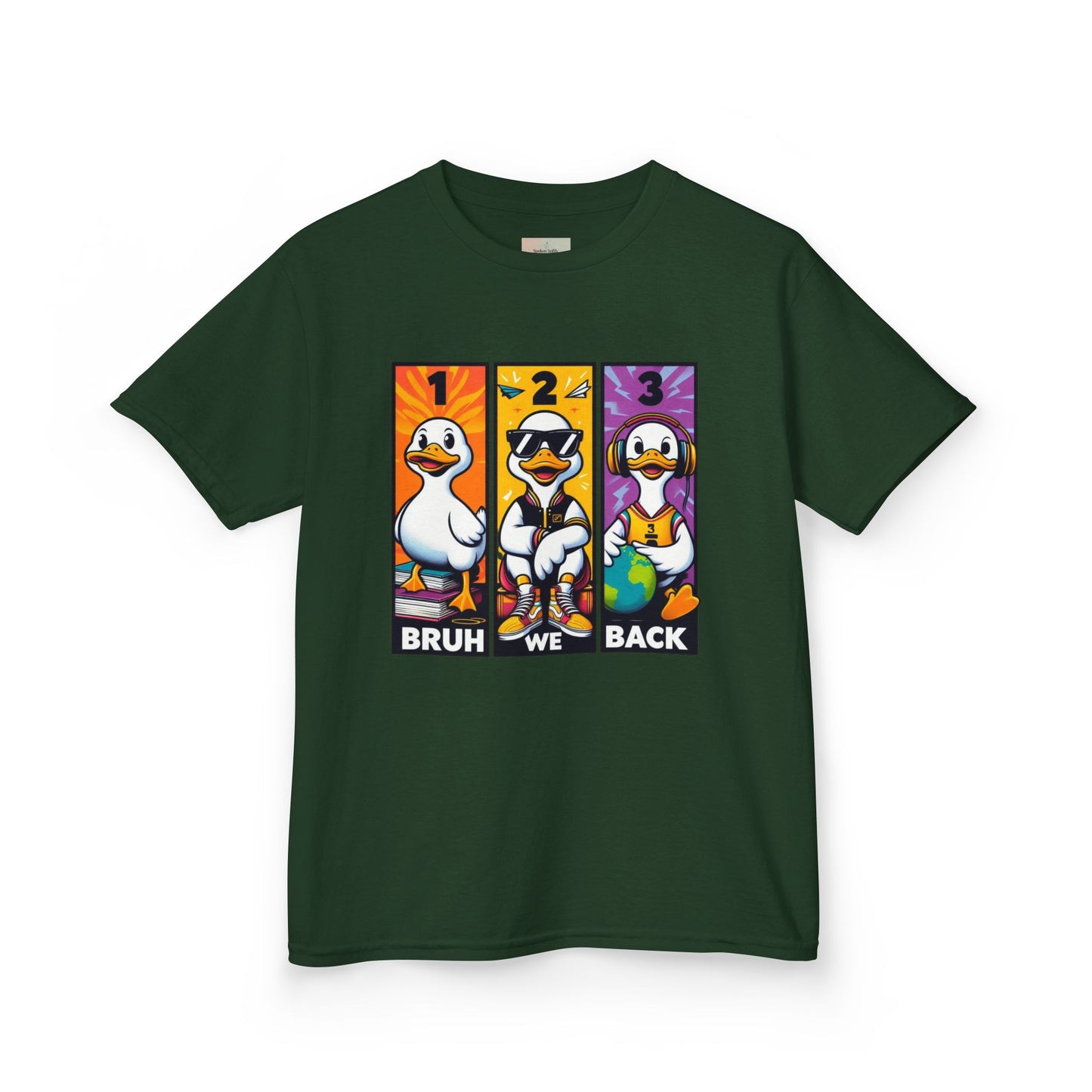 Kids' Graphic Tee | Fun Cartoon Ducks Design, Unique Kids T-Shirt, Playful Outfit, Perfect Gift for Birthdays and Parties