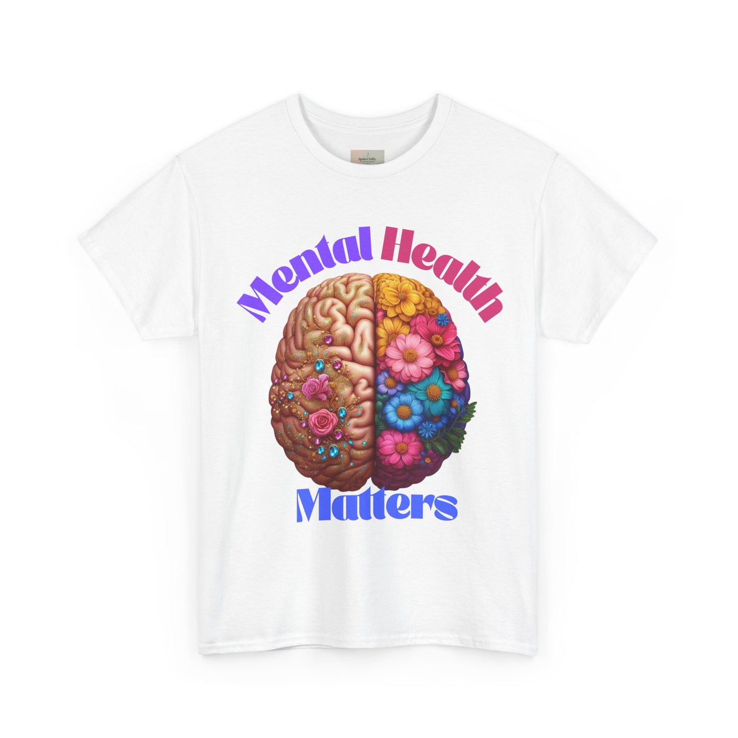 Mental Health Matters Tee, Unisex Cotton Shirt for Awareness, Gift for Self-Care, Casual Wear, Comfortable Everyday Style