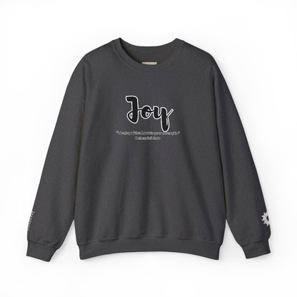 Joy Sweatshirt – “The Joy of the Lord Is Your Strength” Christian Crewneck, Inspirational Faith-Based Pullover, Cozy Unisex Apparel, Uplifting Gift for Believers