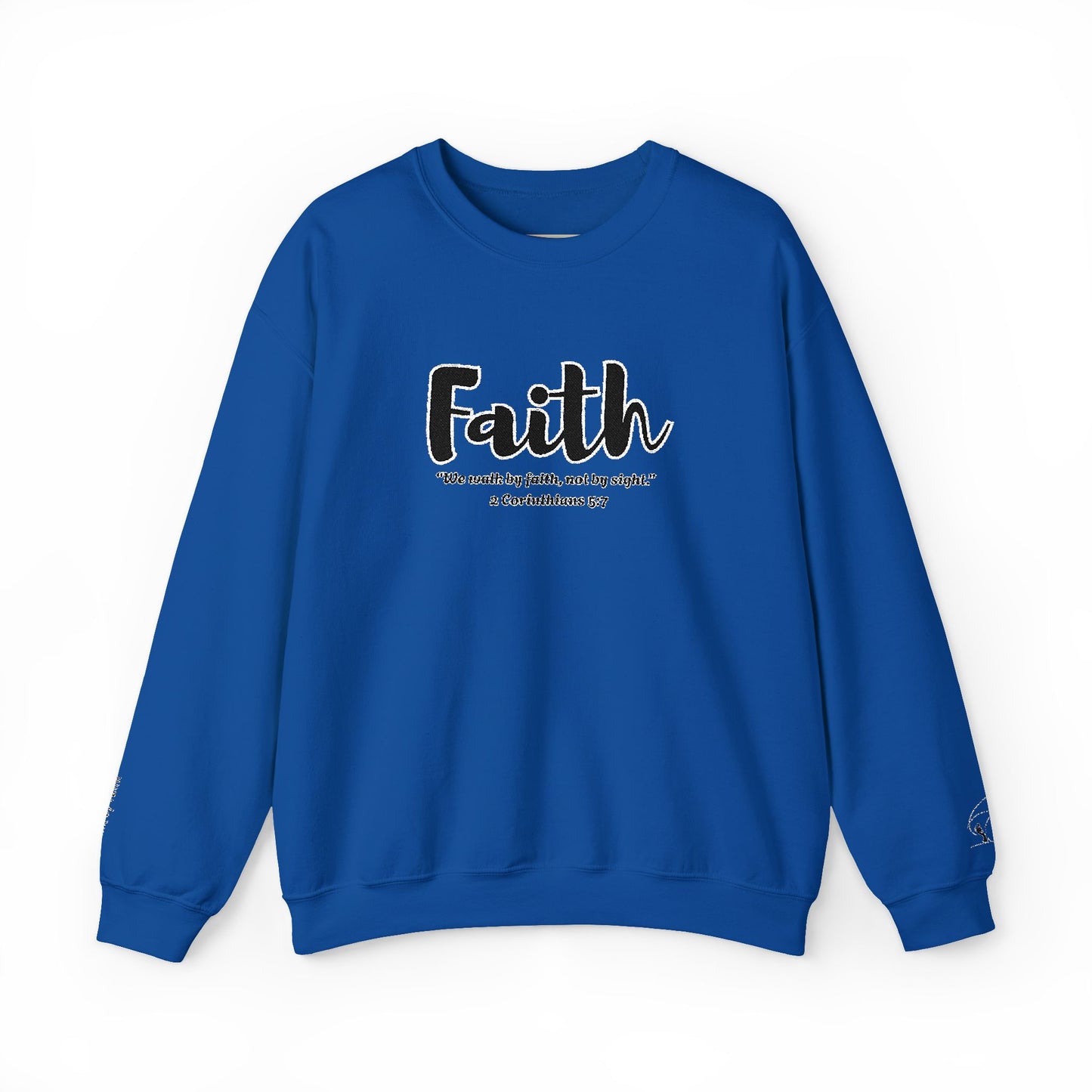 Faith-Inspired Crewneck Sweatshirt, Inspirational Quote Crewneck Sweatshirt, Cozy Sweatshirt, Unisex Gift, Casual Wear, Motivational Apparel, Perfect for Any Occasion