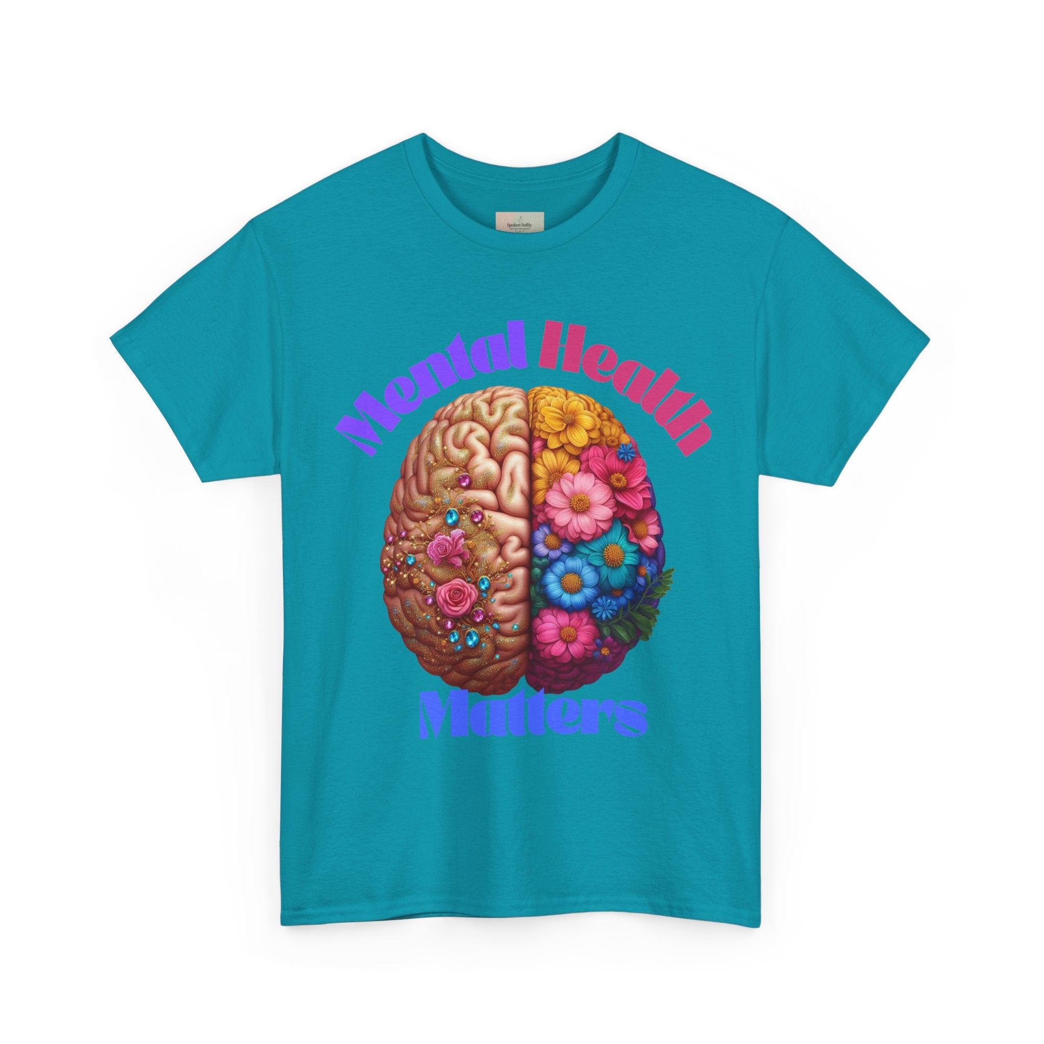 Mental Health Matters Tee, Unisex Cotton Shirt for Awareness, Gift for Self-Care, Casual Wear, Comfortable Everyday Style