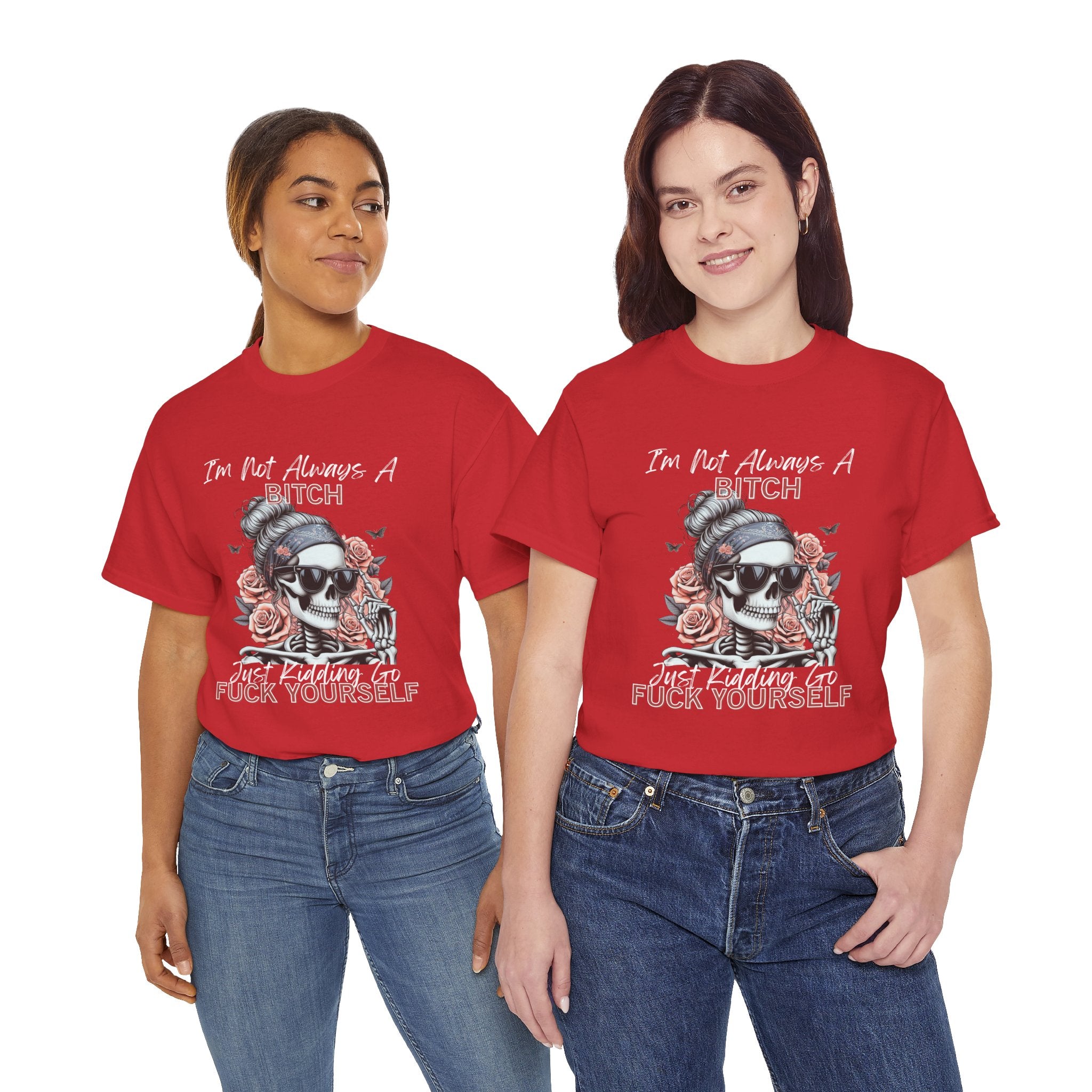 Edgy Graphic Tee, Funny Skull Shirt, Unisex Cotton T-Shirt, Gift for Her, Halloween Shirt, Alternative Fashion