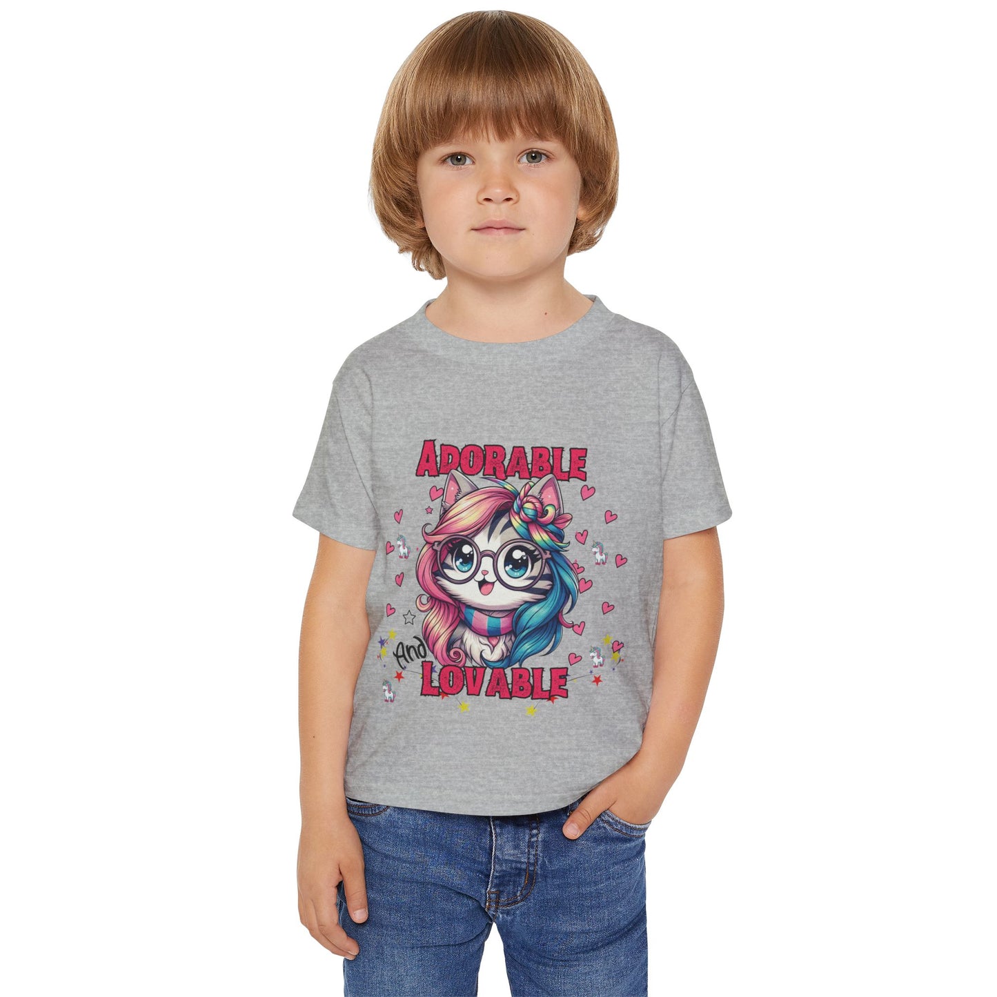 Adorable and Lovable Toddler Graphic T-shirt