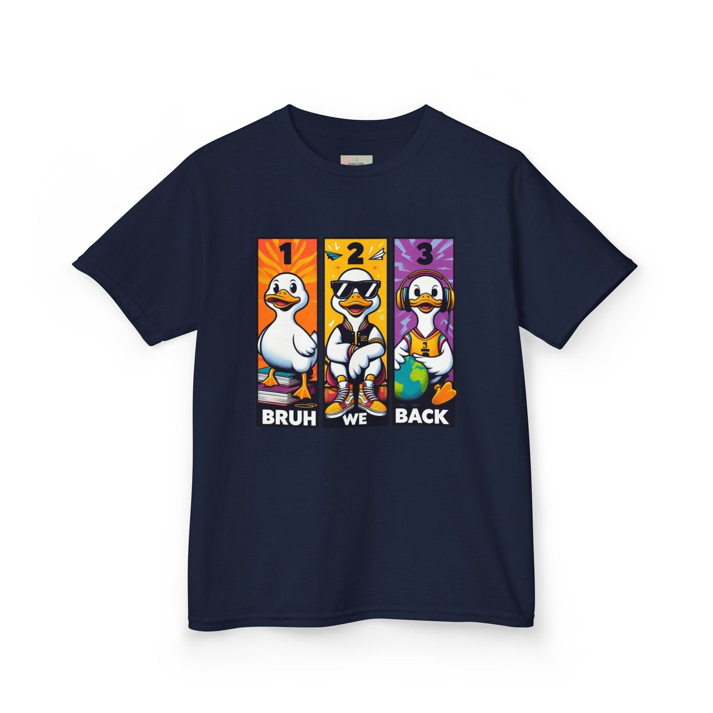 Kids' Graphic Tee | Fun Cartoon Ducks Design, Unique Kids T-Shirt, Playful Outfit, Perfect Gift for Birthdays and Parties
