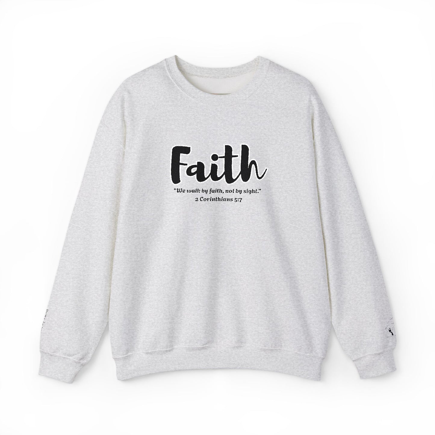 Faith-Inspired Crewneck Sweatshirt, Inspirational Quote Crewneck Sweatshirt, Cozy Sweatshirt, Unisex Gift, Casual Wear, Motivational Apparel, Perfect for Any Occasion