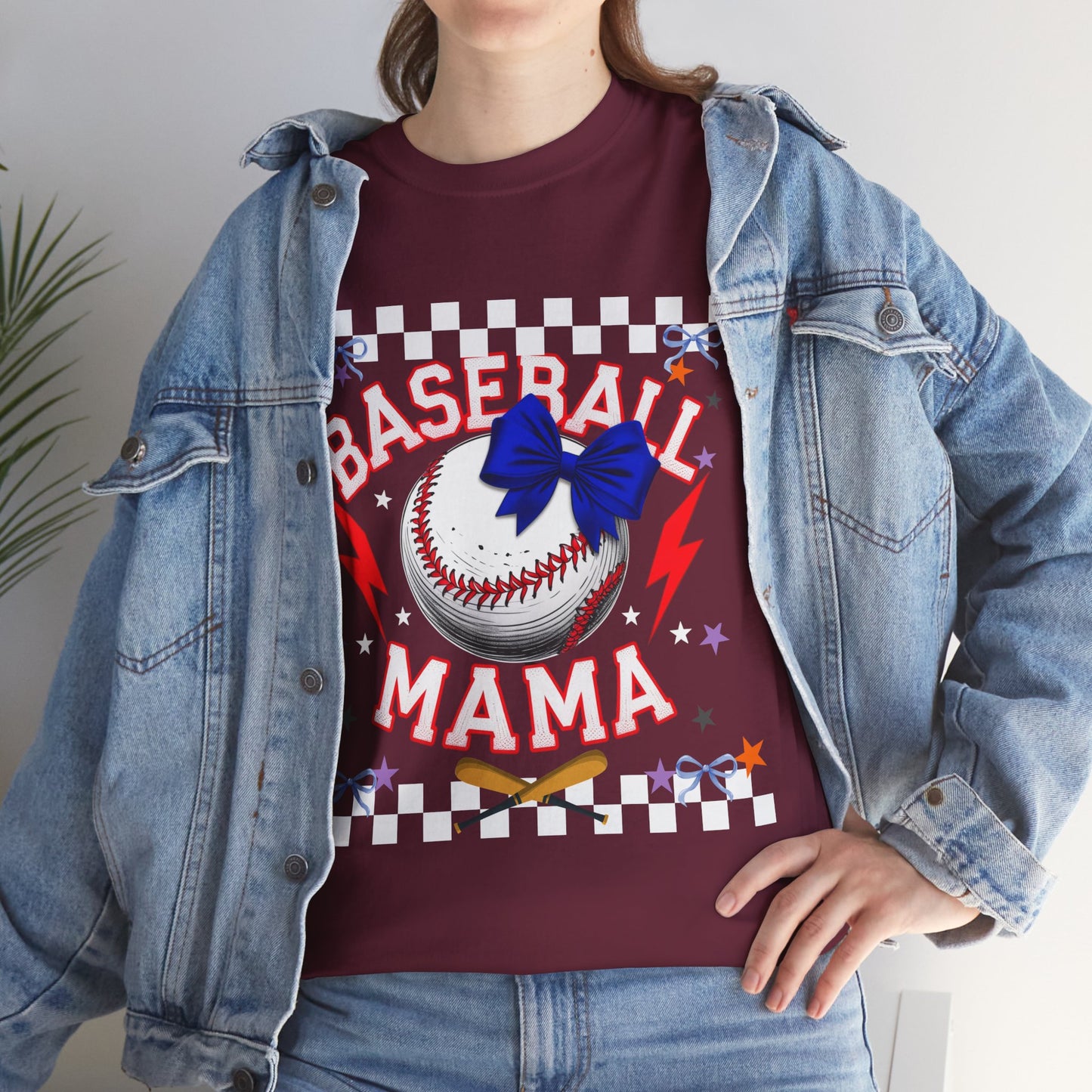 Baseball Mama Tee - Perfect for Sports Moms, Birthday Gift, Game Day Top, Summer Style, Casual Wear, Team Spirit