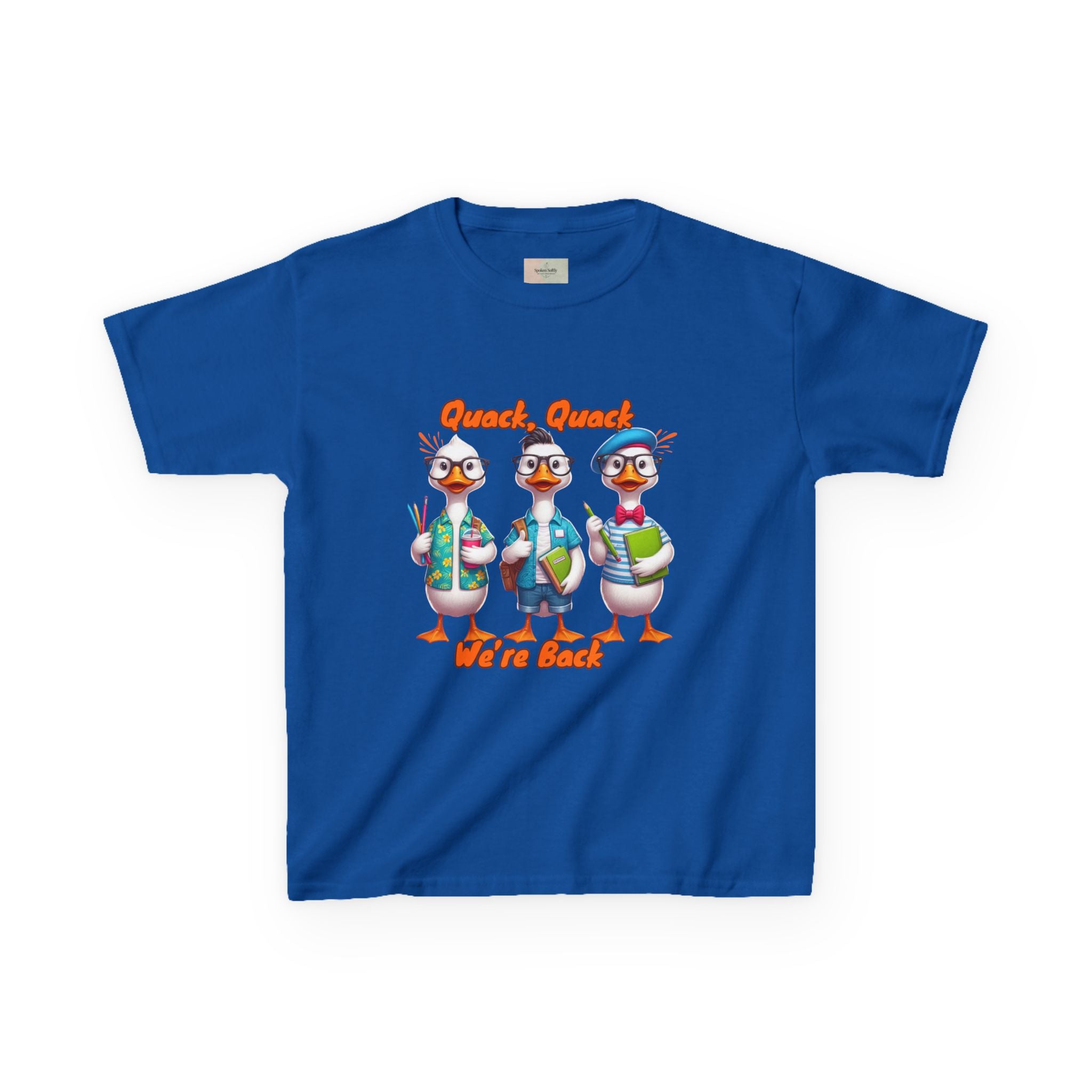 Cute Duck Graphic Kids Tee, Funny Animal T-Shirt for Children, Birthday Gift, Funny Quote Shirt, Kids Wear, Summer Outfit