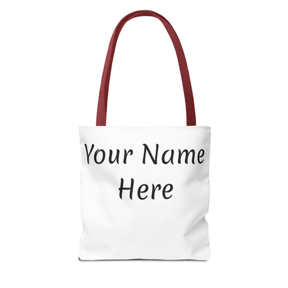 Berry Spooky Tote Bag | Customizable Shopping Bag, Halloween Tote, Cute Ghost Design, Eco-Friendly Gift, Personalized Tote