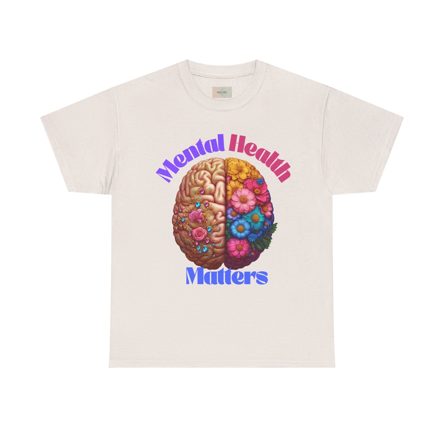 Mental Health Matters Tee, Unisex Cotton Shirt for Awareness, Gift for Self-Care, Casual Wear, Comfortable Everyday Style