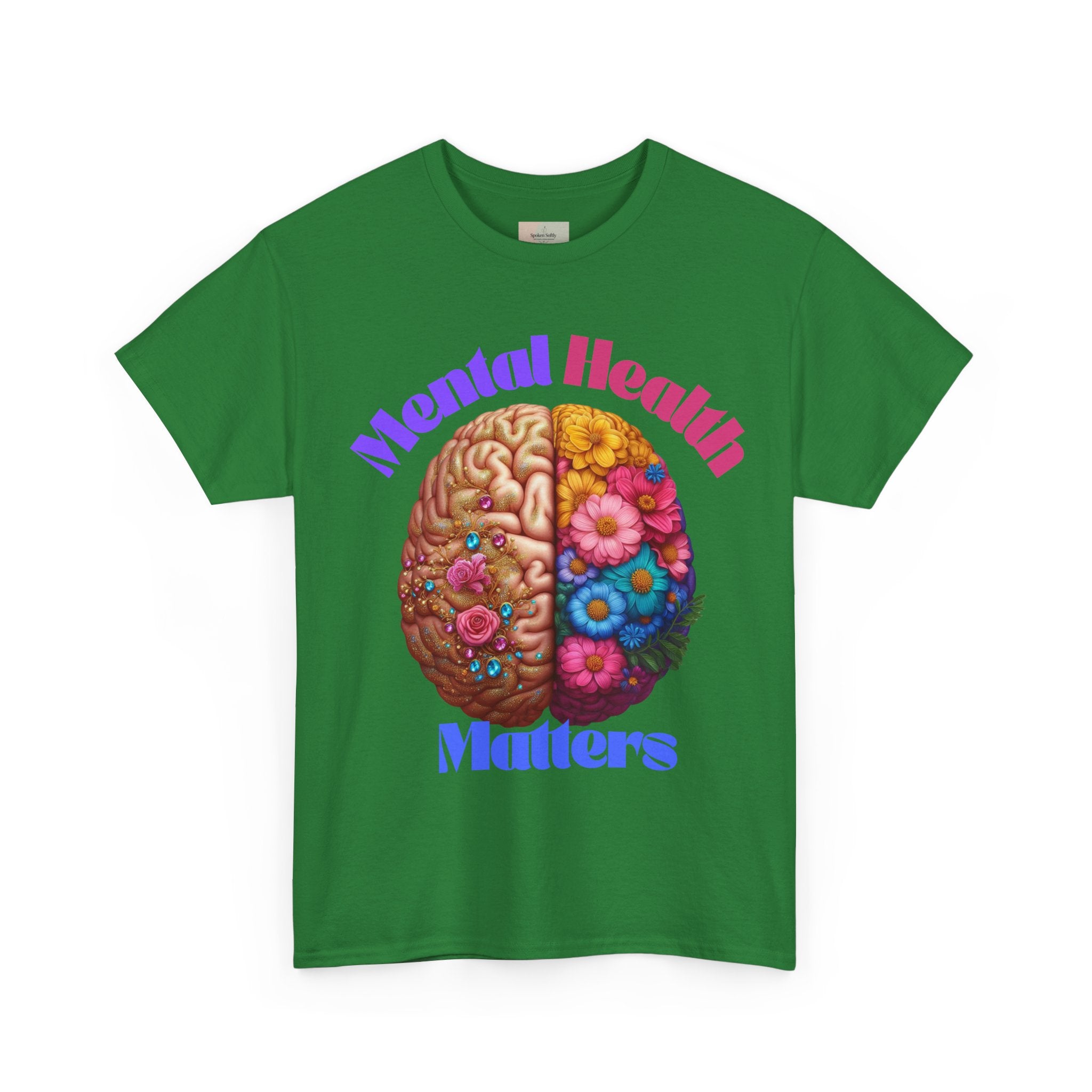 Mental Health Matters Tee, Unisex Cotton Shirt for Awareness, Gift for Self-Care, Casual Wear, Comfortable Everyday Style