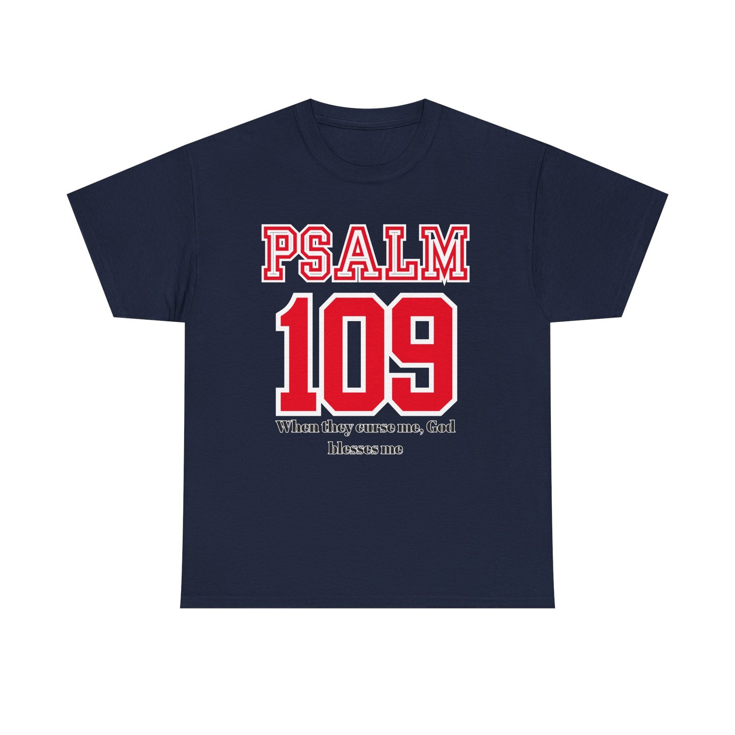 Inspirational Psalm 109 T-Shirt, Faith Tee, Religious Apparel, Unisex Graphic Tee, Christian Gift, Spiritual Wear, Bible Verse Clothing
