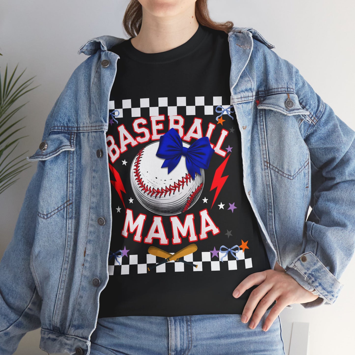 Baseball Mama Tee - Perfect for Sports Moms, Birthday Gift, Game Day Top, Summer Style, Casual Wear, Team Spirit