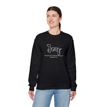 Joy Sweatshirt – “The Joy of the Lord Is Your Strength” Christian Crewneck, Inspirational Faith-Based Pullover, Cozy Unisex Apparel, Uplifting Gift for Believers
