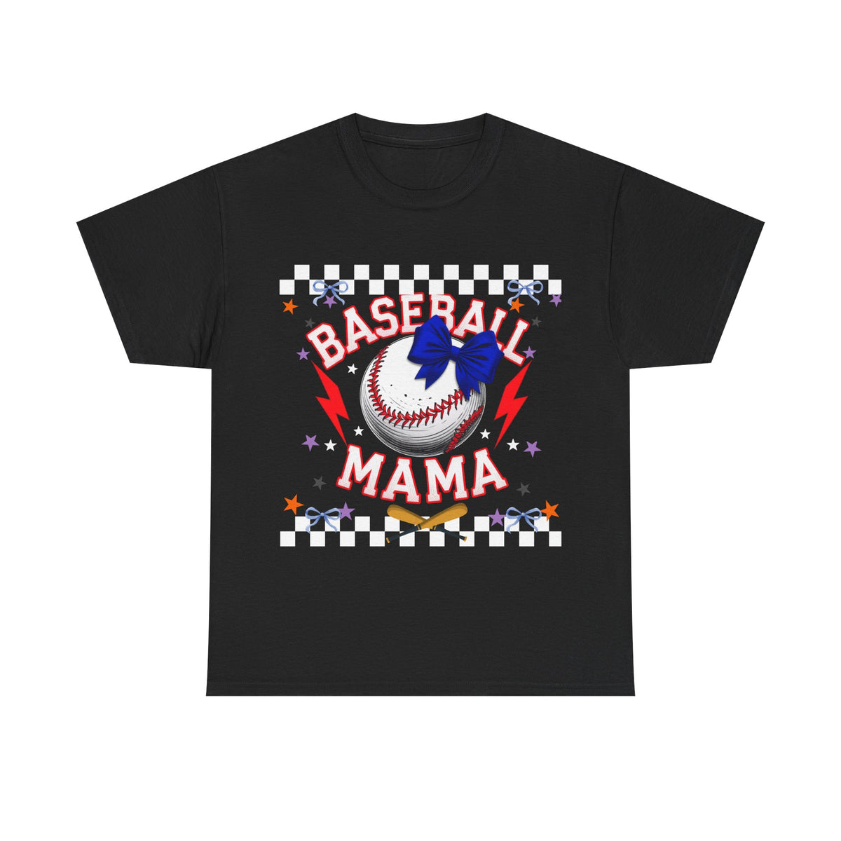 Baseball Mama Tee - Perfect for Sports Moms, Birthday Gift, Game Day Top, Summer Style, Casual Wear, Team Spirit