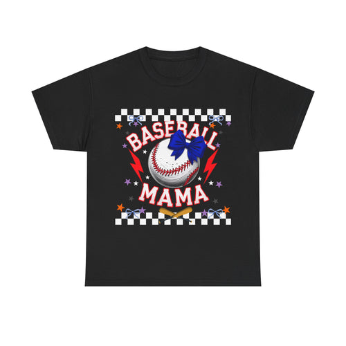 Baseball Mama Tee - Perfect for Sports Moms, Birthday Gift, Game Day Top, Summer Style, Casual Wear, Team Spirit