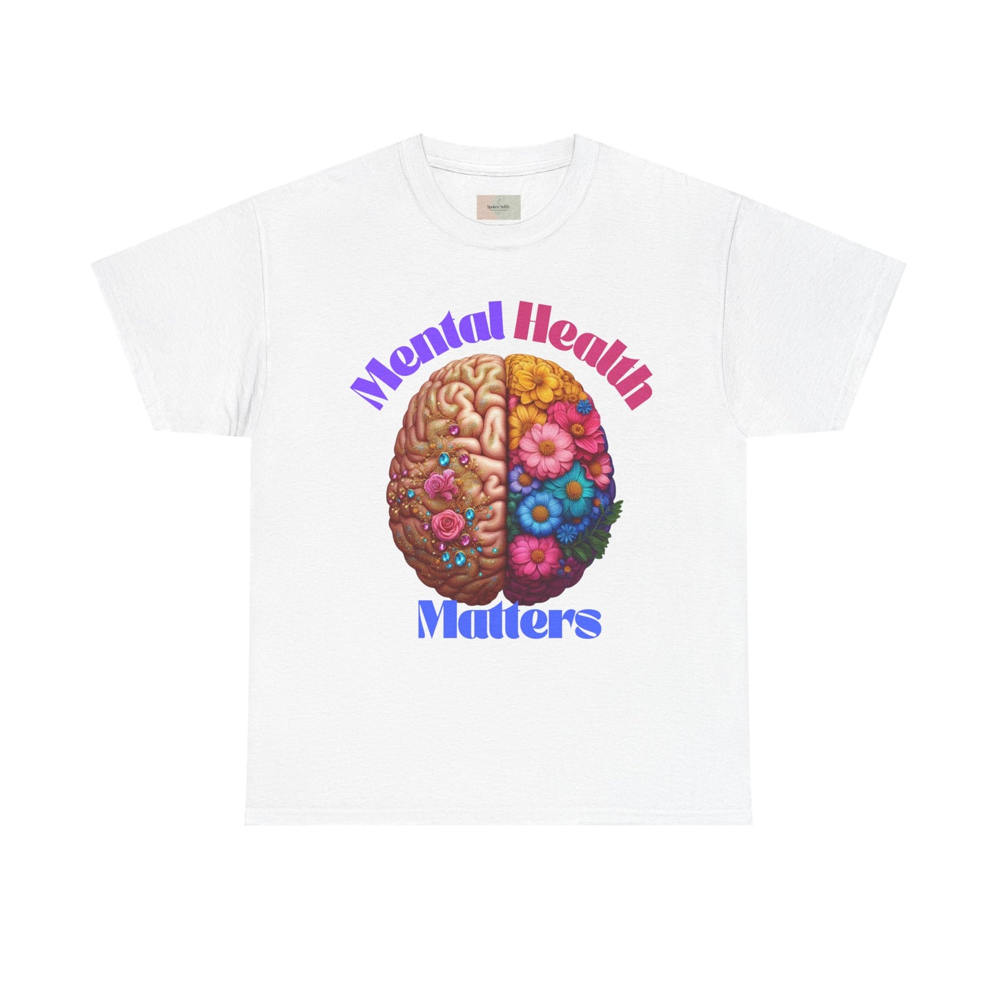 Mental Health Matters Tee, Unisex Cotton Shirt for Awareness, Gift for Self-Care, Casual Wear, Comfortable Everyday Style