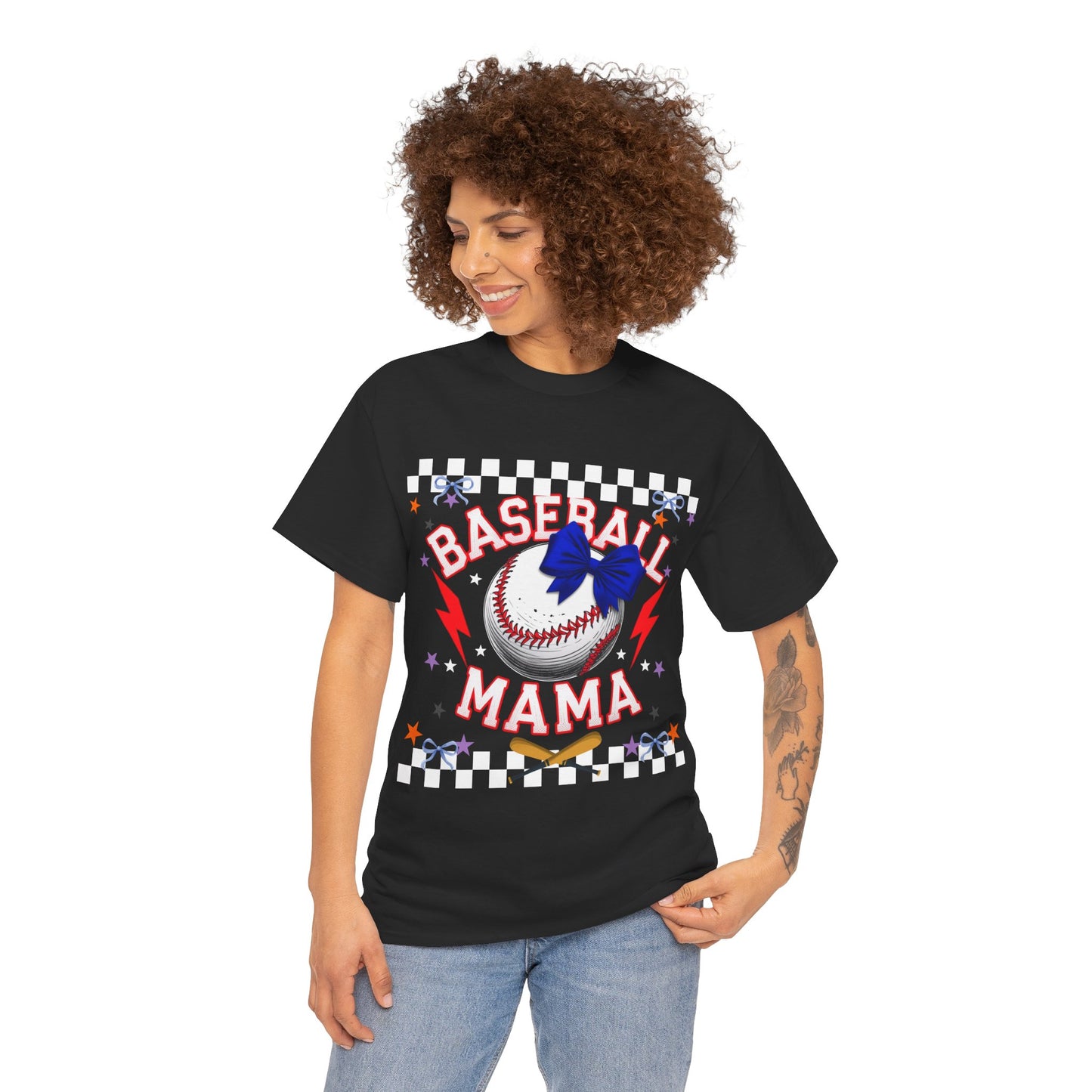 Baseball Mama Tee - Perfect for Sports Moms, Birthday Gift, Game Day Top, Summer Style, Casual Wear, Team Spirit