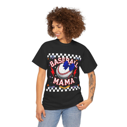 Baseball Mama Tee - Perfect for Sports Moms, Birthday Gift, Game Day Top, Summer Style, Casual Wear, Team Spirit