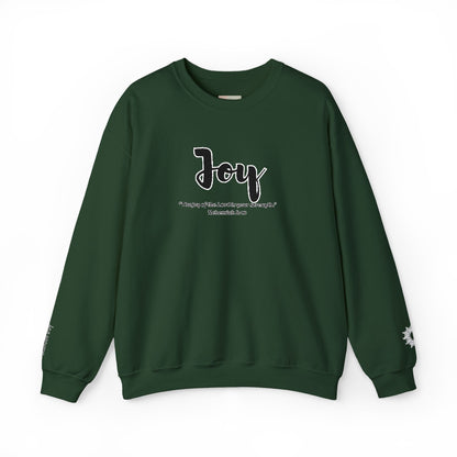 Joy Sweatshirt – “The Joy of the Lord Is Your Strength” Christian Crewneck, Inspirational Faith-Based Pullover, Cozy Unisex Apparel, Uplifting Gift for Believers