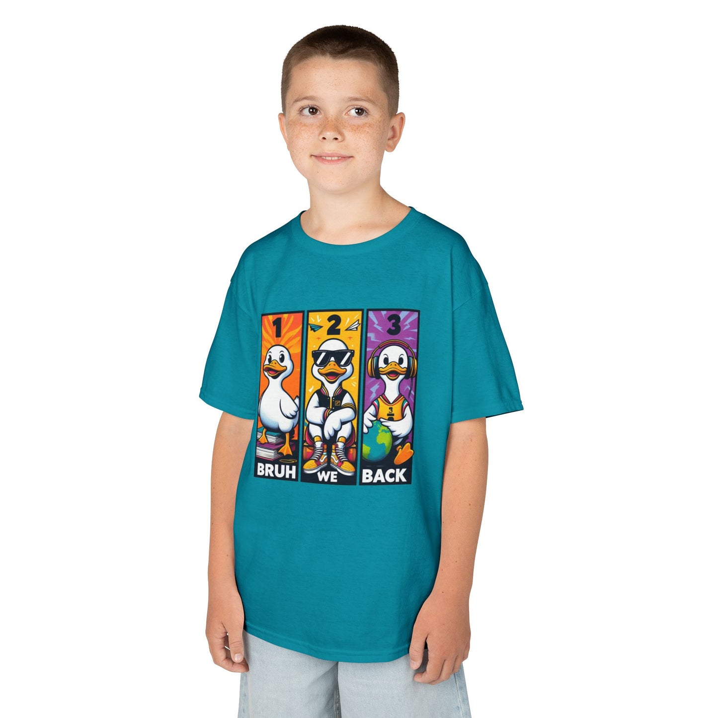 Kids' Graphic Tee | Fun Cartoon Ducks Design, Unique Kids T-Shirt, Playful Outfit, Perfect Gift for Birthdays and Parties