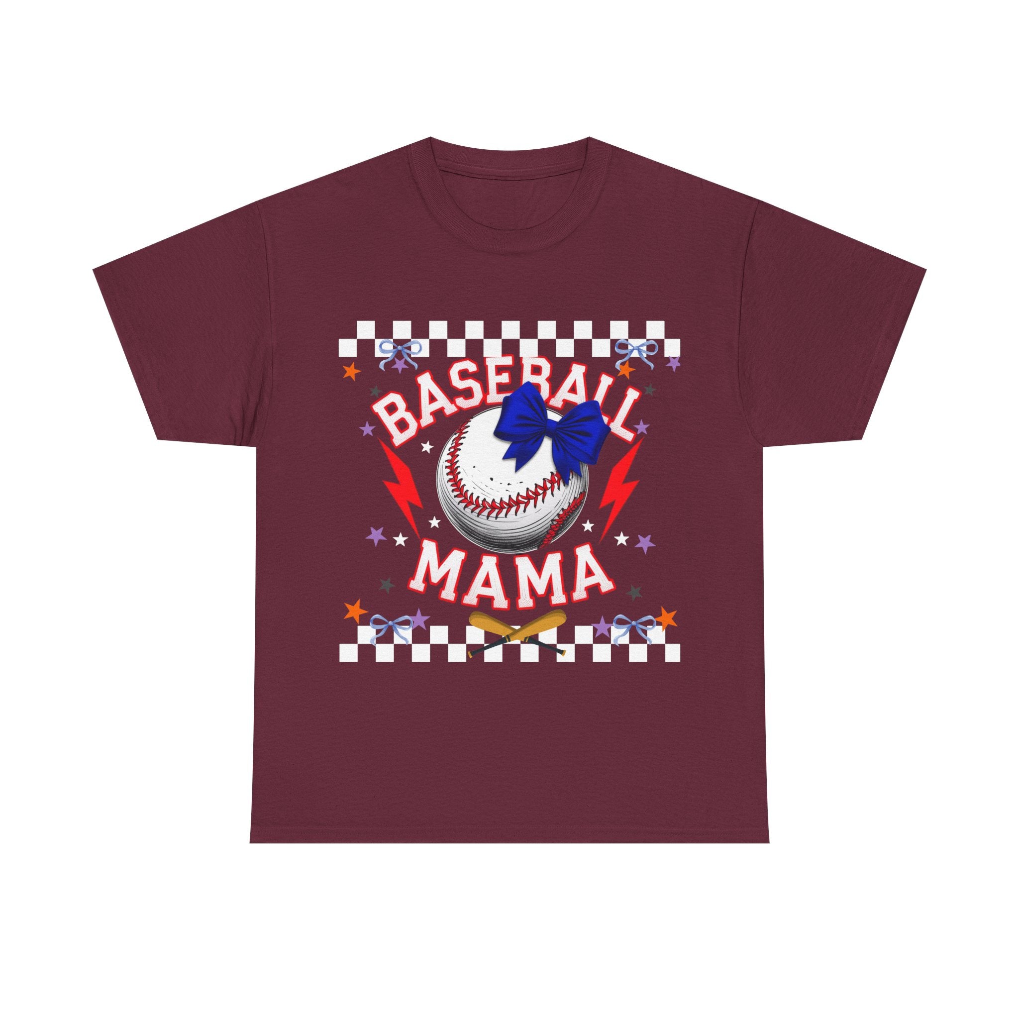 Baseball Mama Tee - Perfect for Sports Moms, Birthday Gift, Game Day Top, Summer Style, Casual Wear, Team Spirit
