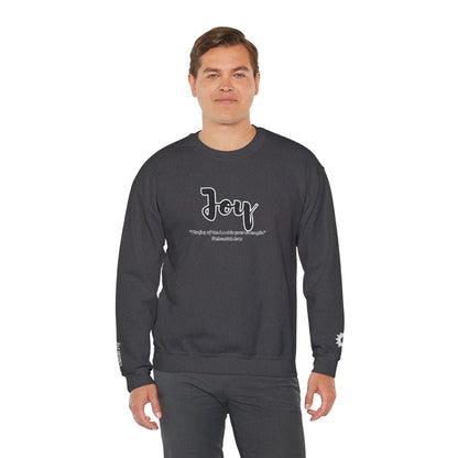 Joy Sweatshirt – “The Joy of the Lord Is Your Strength” Christian Crewneck, Inspirational Faith-Based Pullover, Cozy Unisex Apparel, Uplifting Gift for Believers