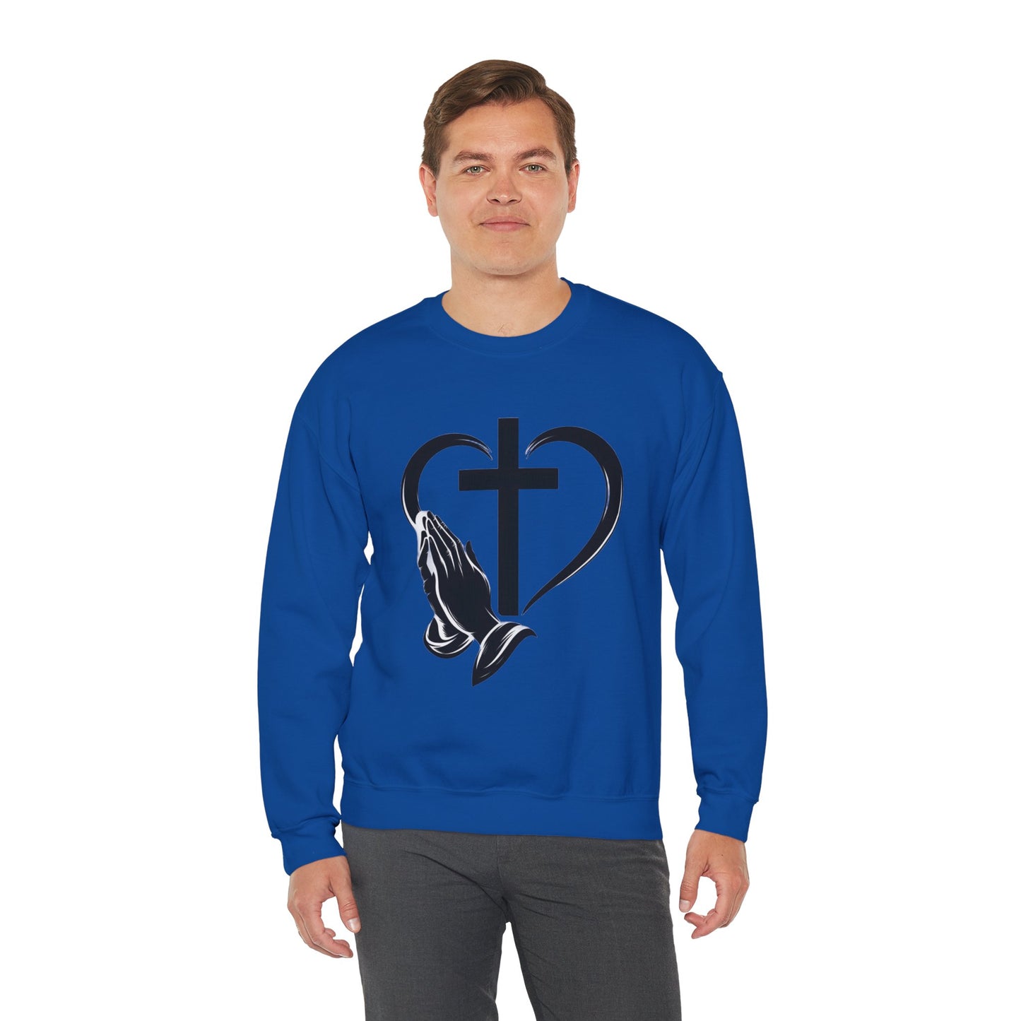 Faith-Inspired Unisex Heavy Blend™ Crewneck Sweatshirt, Christian Apparel, Religious Gift, Cozy Layer, Inspirational Outfit, Perfect [...]