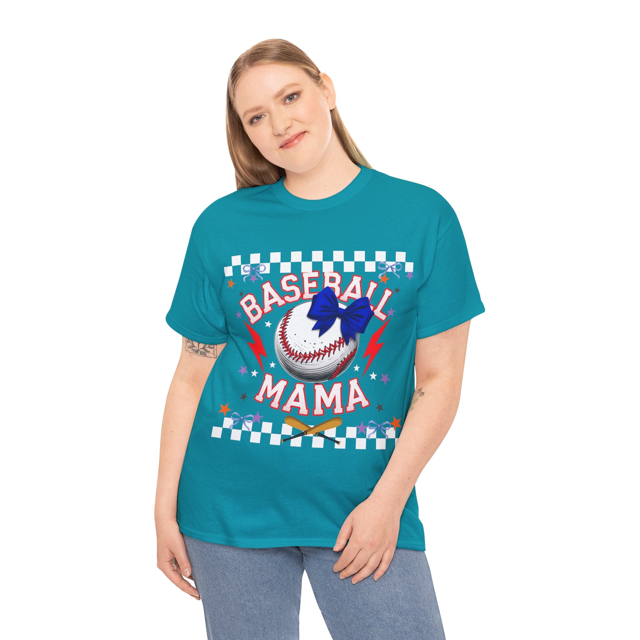 Baseball Mama Tee - Perfect for Sports Moms, Birthday Gift, Game Day Top, Summer Style, Casual Wear, Team Spirit