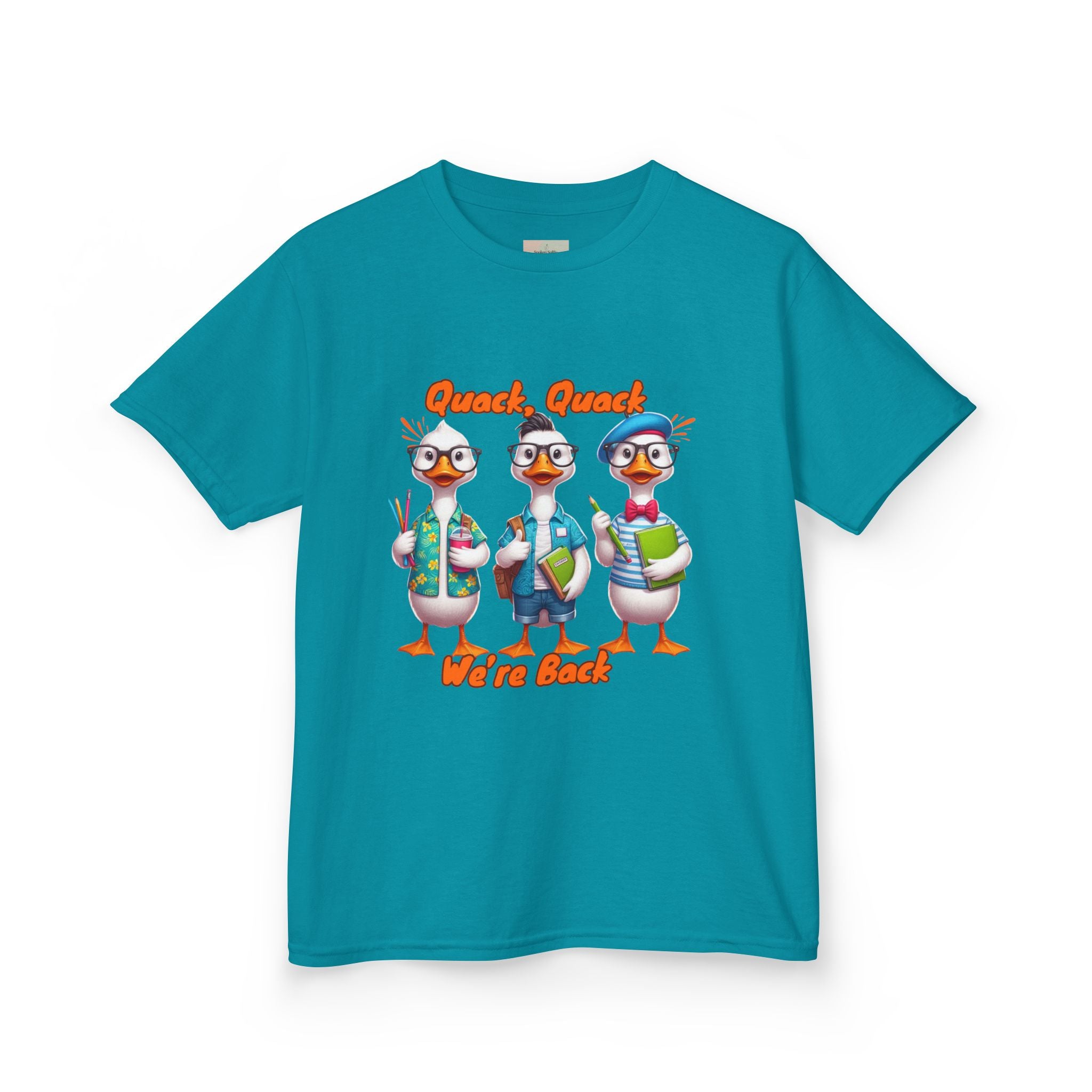 Cute Duck Graphic Kids Tee, Funny Animal T-Shirt for Children, Birthday Gift, Funny Quote Shirt, Kids Wear, Summer Outfit