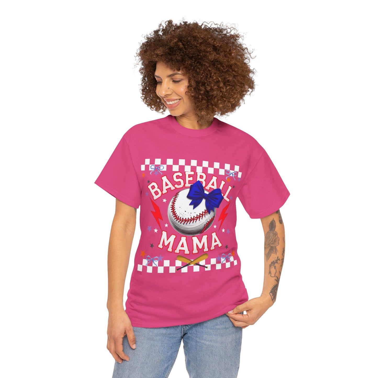 Baseball Mama Tee - Perfect for Sports Moms, Birthday Gift, Game Day Top, Summer Style, Casual Wear, Team Spirit
