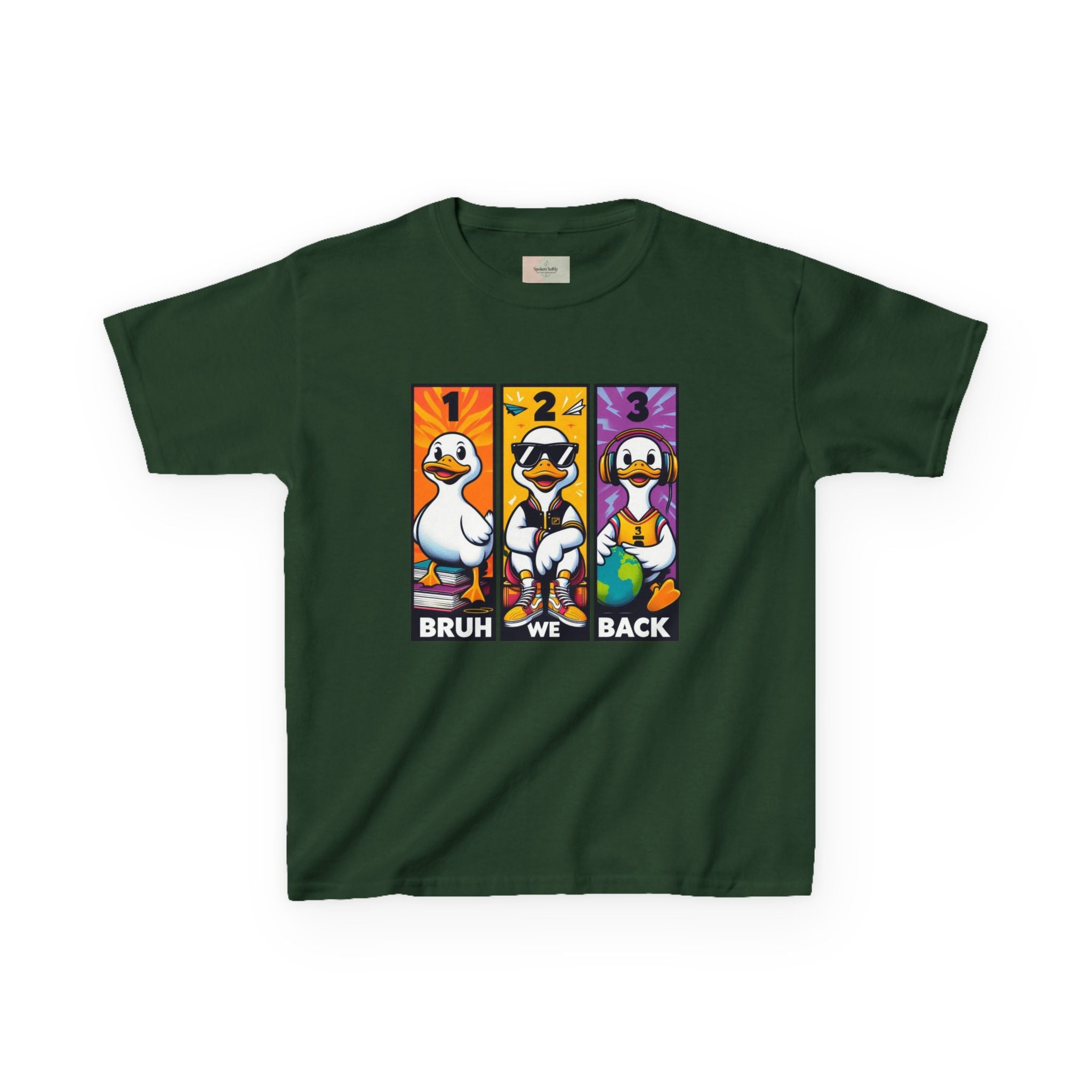 Kids' Graphic Tee | Fun Cartoon Ducks Design, Unique Kids T-Shirt, Playful Outfit, Perfect Gift for Birthdays and Parties