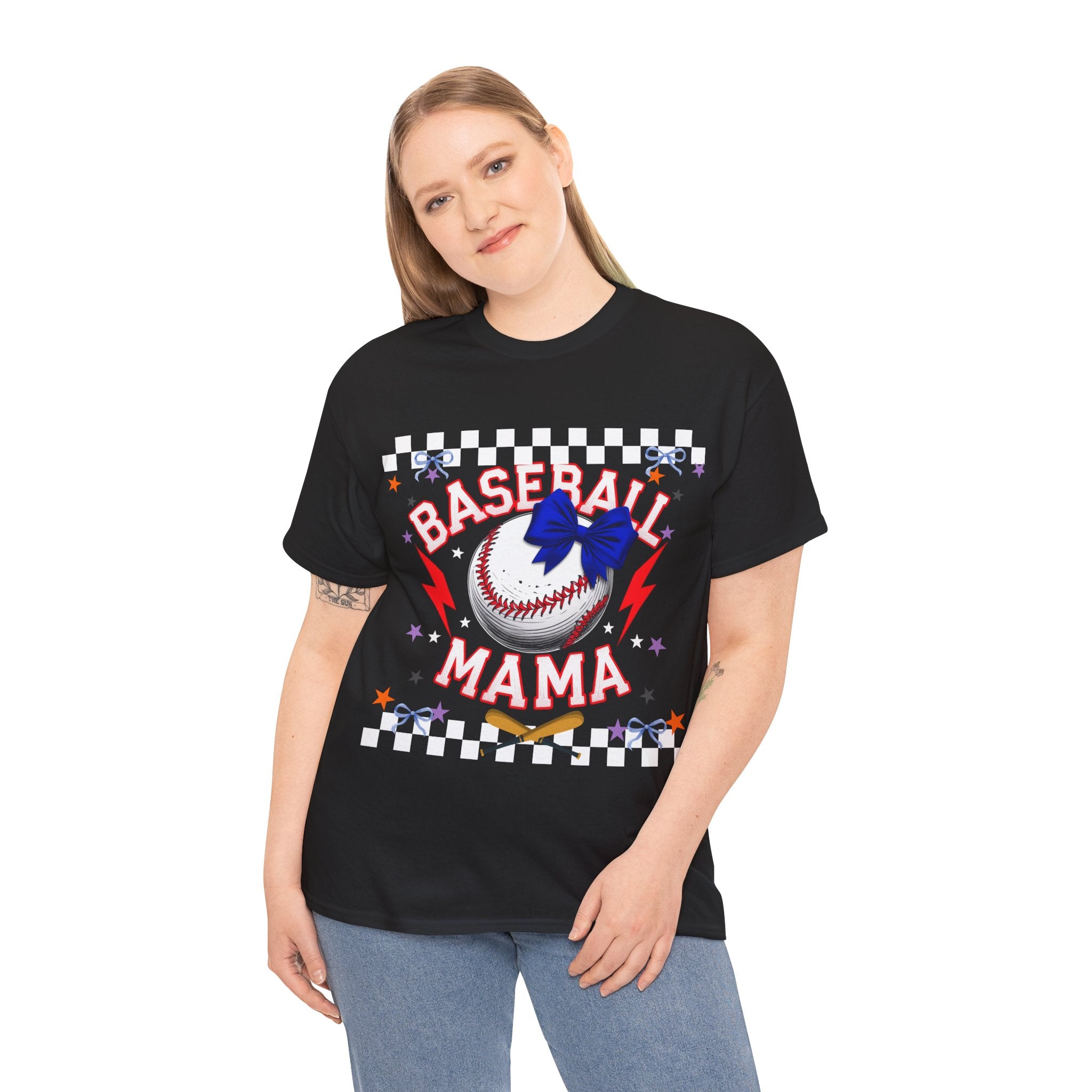 Baseball Mama Tee - Perfect for Sports Moms, Birthday Gift, Game Day Top, Summer Style, Casual Wear, Team Spirit