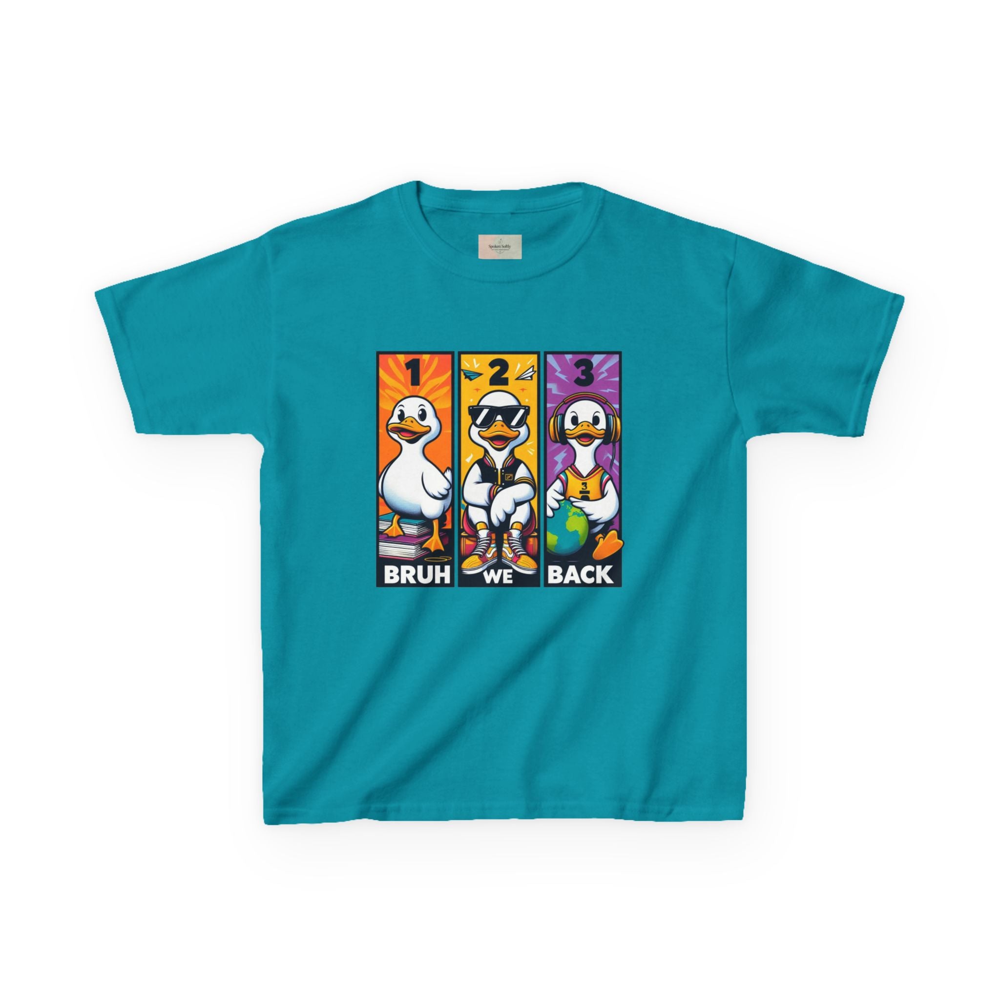 Kids' Graphic Tee | Fun Cartoon Ducks Design, Unique Kids T-Shirt, Playful Outfit, Perfect Gift for Birthdays and Parties