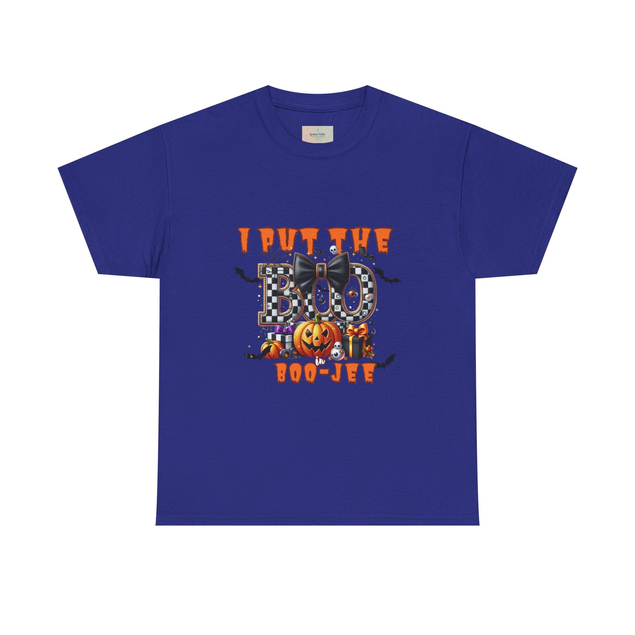 Halloween Themed Unisex Tee - I Put The Boo In Boo-Jew, Cute Funny Halloween T-Shirt, Spooky Season Apparel, Halloween Party Wear, [...]