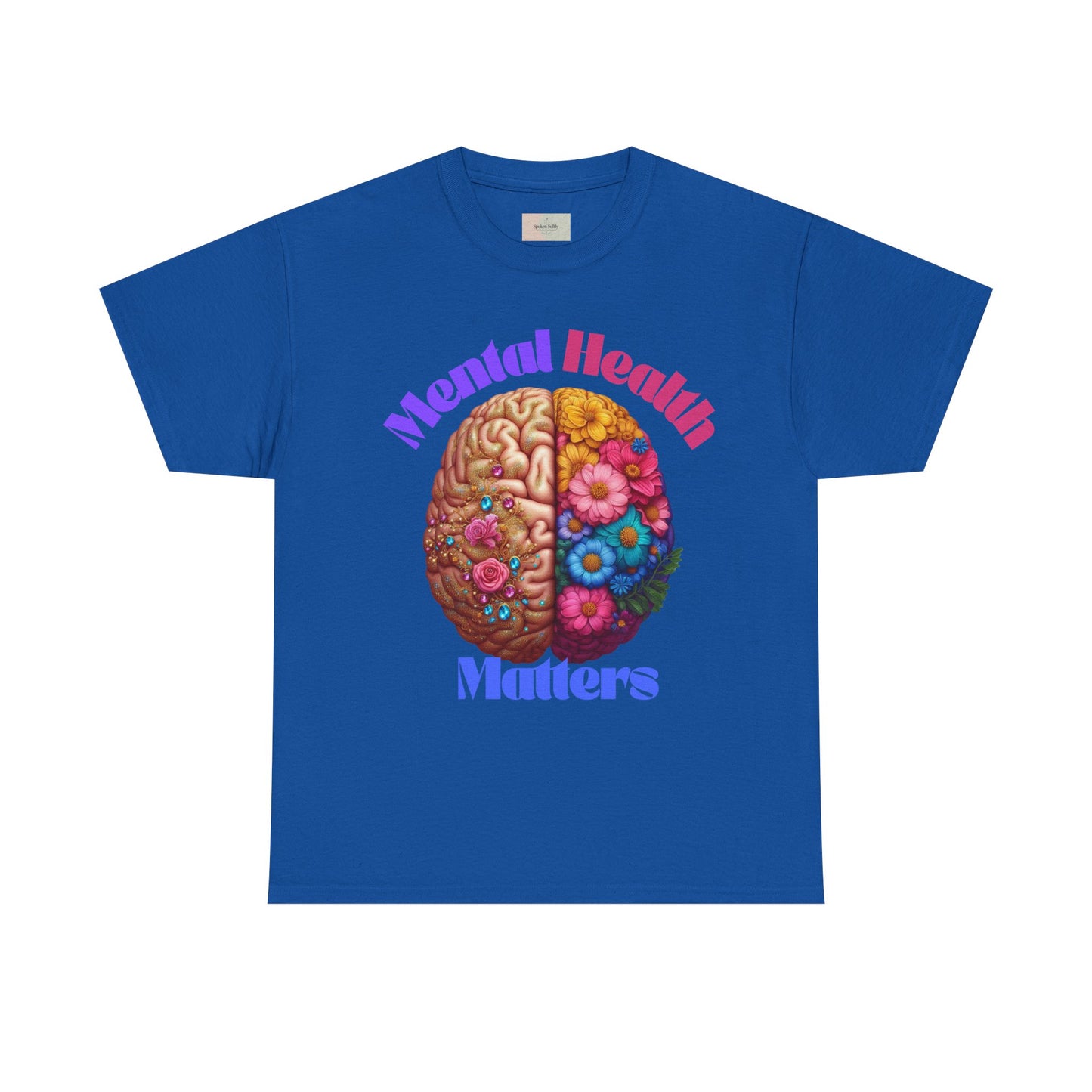 Mental Health Matters Tee, Unisex Cotton Shirt for Awareness, Gift for Self-Care, Casual Wear, Comfortable Everyday Style