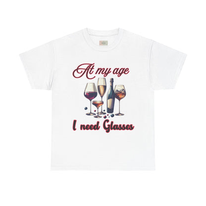 Unisex Heavy Cotton Tee with Wine Glasses Design | Perfect Gift for Wine Lovers, Birthday Parties, Casual Wear, Wine Tasting Events, [...]