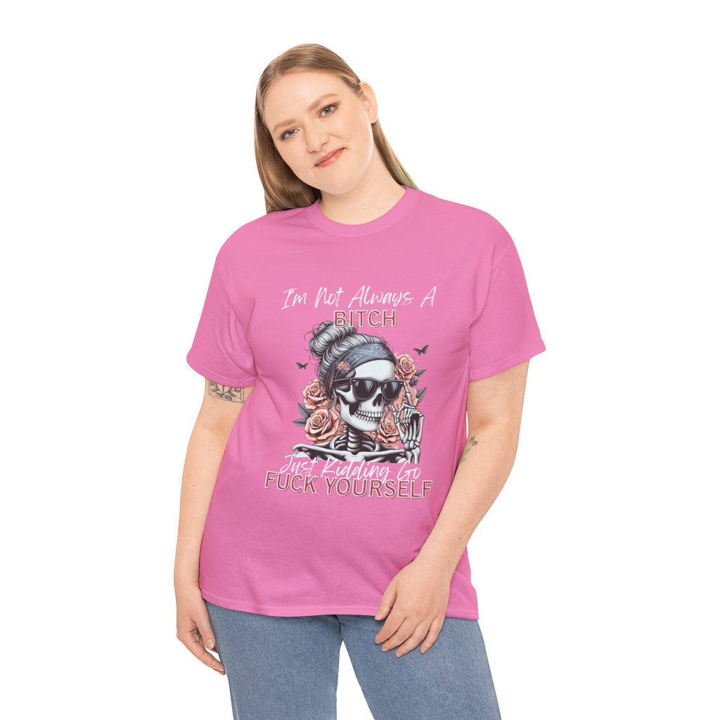 Edgy Graphic Tee, Funny Skull Shirt, Unisex Cotton T-Shirt, Gift for Her, Halloween Shirt, Alternative Fashion