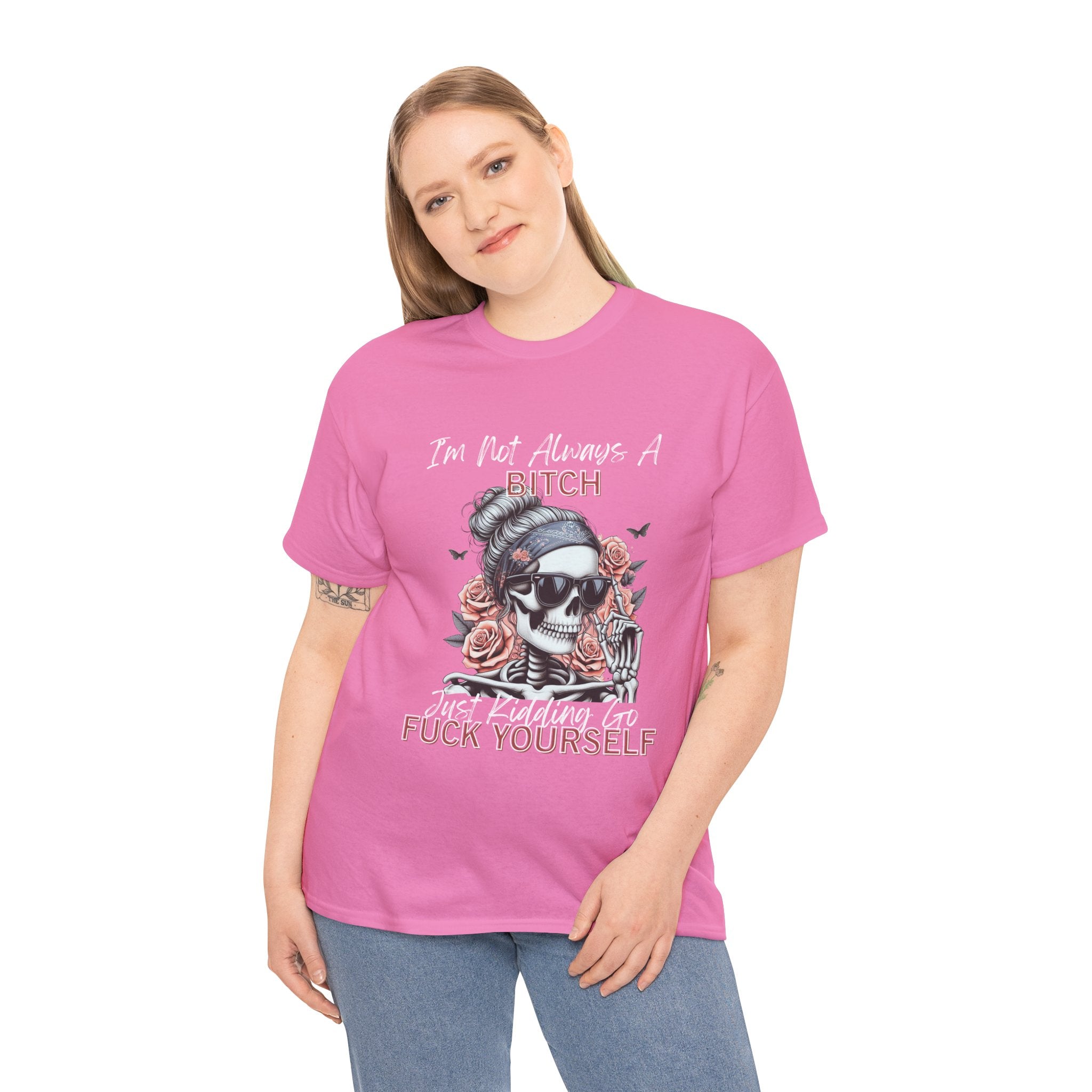 Edgy Graphic Tee, Funny Skull Shirt, Unisex Cotton T-Shirt, Gift for Her, Halloween Shirt, Alternative Fashion