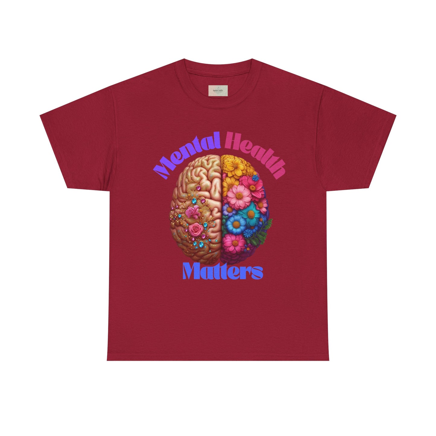 Mental Health Matters Tee, Unisex Cotton Shirt for Awareness, Gift for Self-Care, Casual Wear, Comfortable Everyday Style