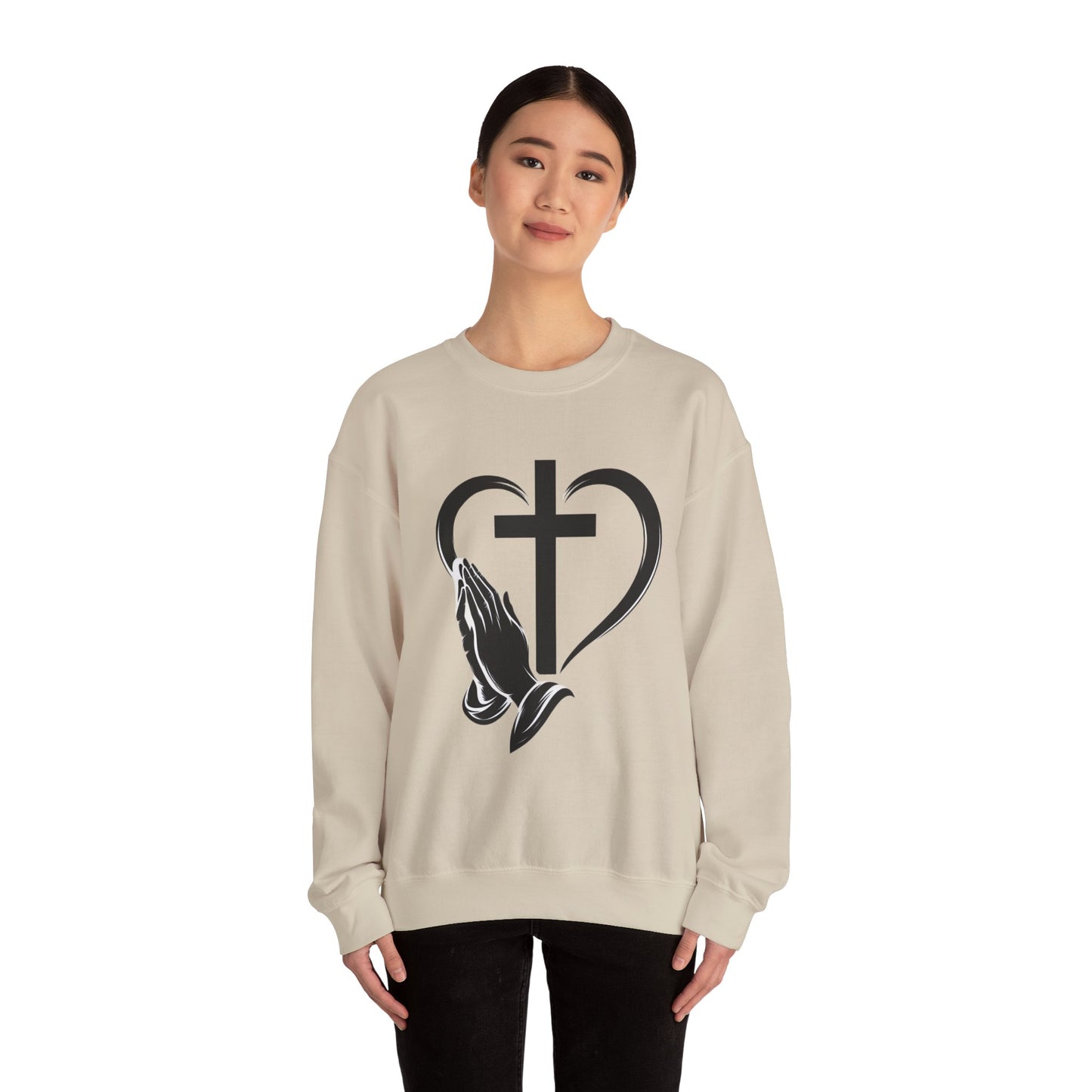 Faith-Inspired Unisex Heavy Blend™ Crewneck Sweatshirt, Christian Apparel, Religious Gift, Cozy Layer, Inspirational Outfit, Perfect [...]