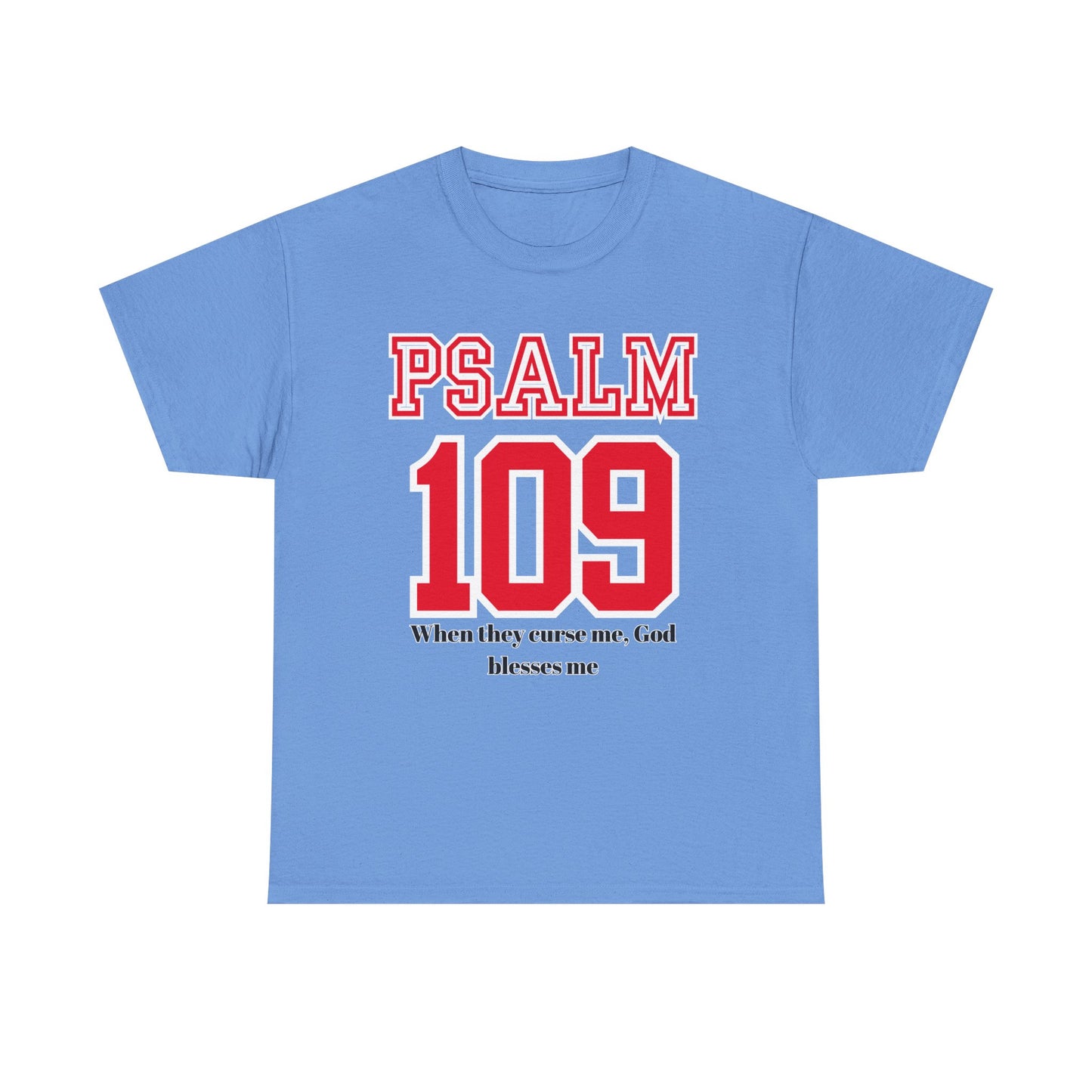 Inspirational Psalm 109 T-Shirt, Faith Tee, Religious Apparel, Unisex Graphic Tee, Christian Gift, Spiritual Wear, Bible Verse Clothing