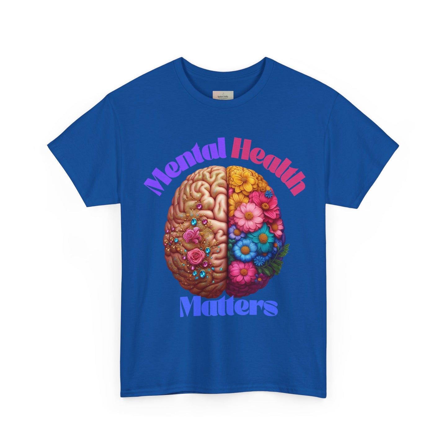 Mental Health Matters Tee, Unisex Cotton Shirt for Awareness, Gift for Self-Care, Casual Wear, Comfortable Everyday Style
