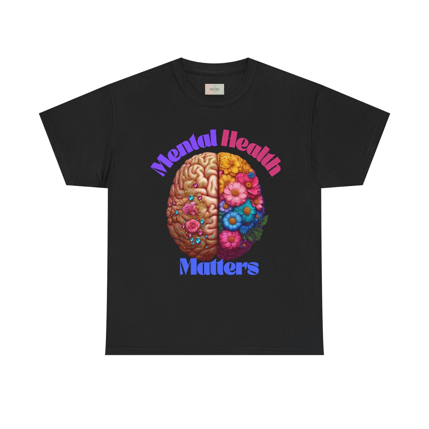 Mental Health Matters Tee, Unisex Cotton Shirt for Awareness, Gift for Self-Care, Casual Wear, Comfortable Everyday Style